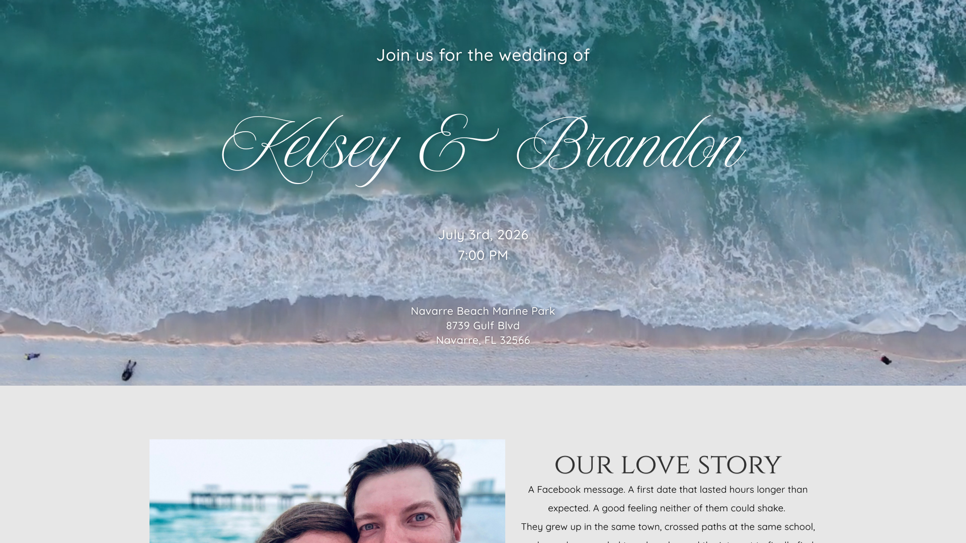 website screenshot of https://kandbcrutchfield.com/