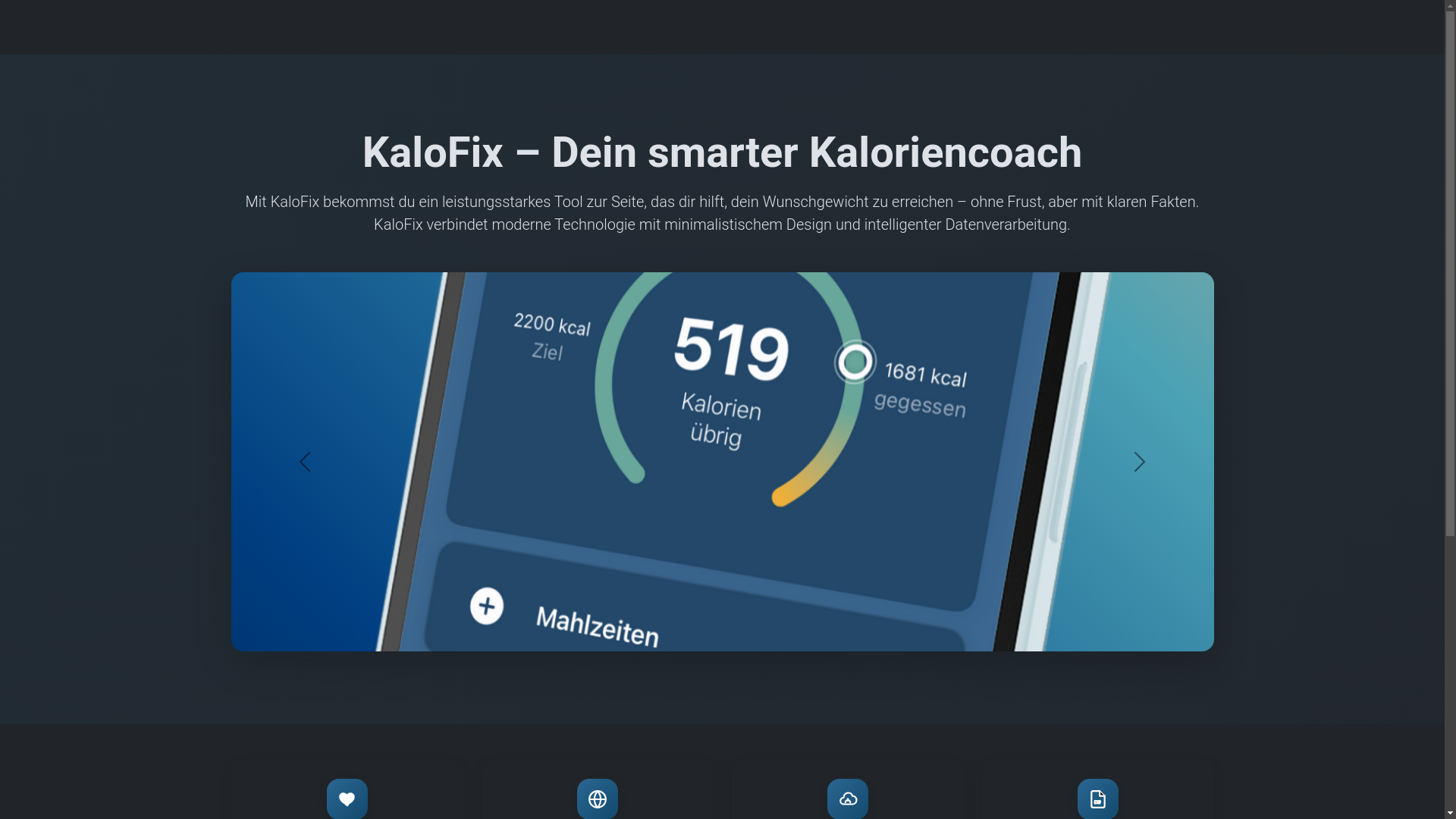 website screenshot of https://kalofix-site.pages.dev/