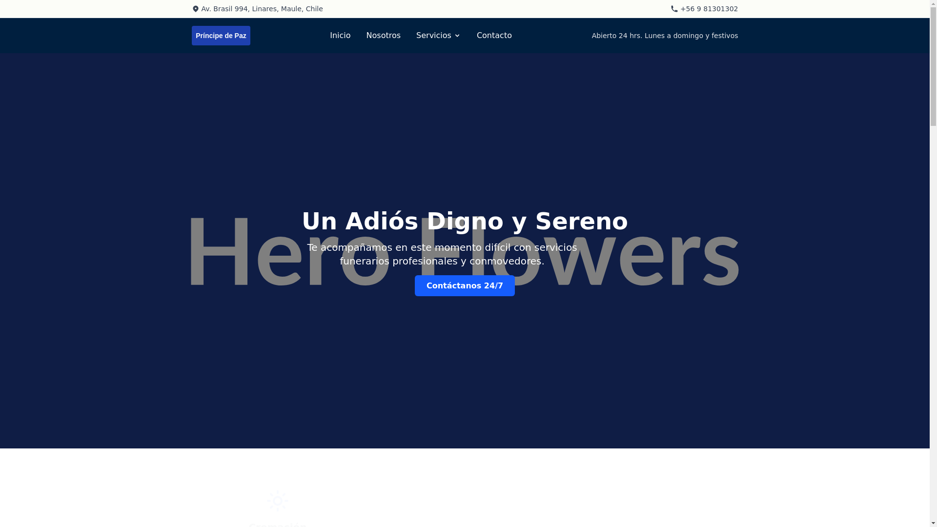 website screenshot of https://pagina-fune-astro.pages.dev/