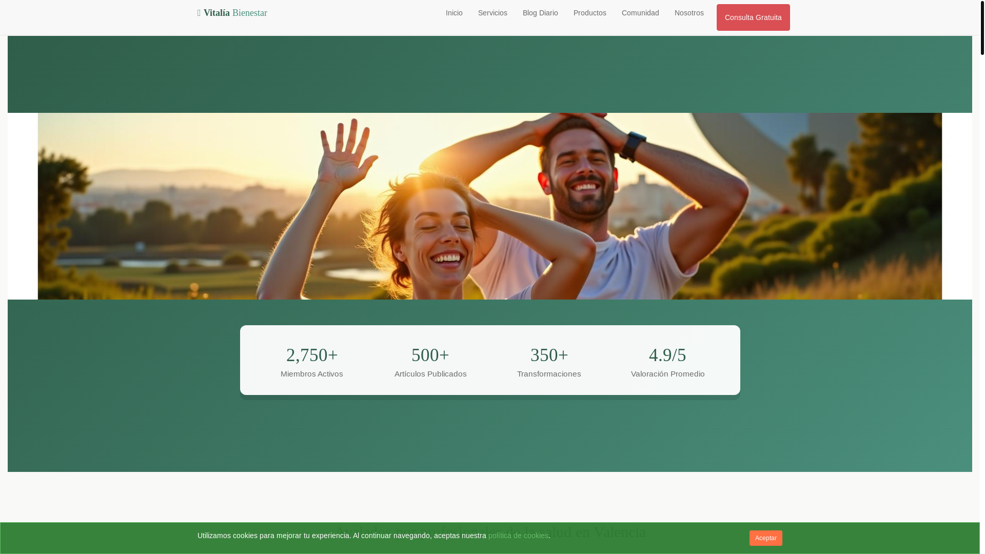 website screenshot of https://vitatiabien.com/