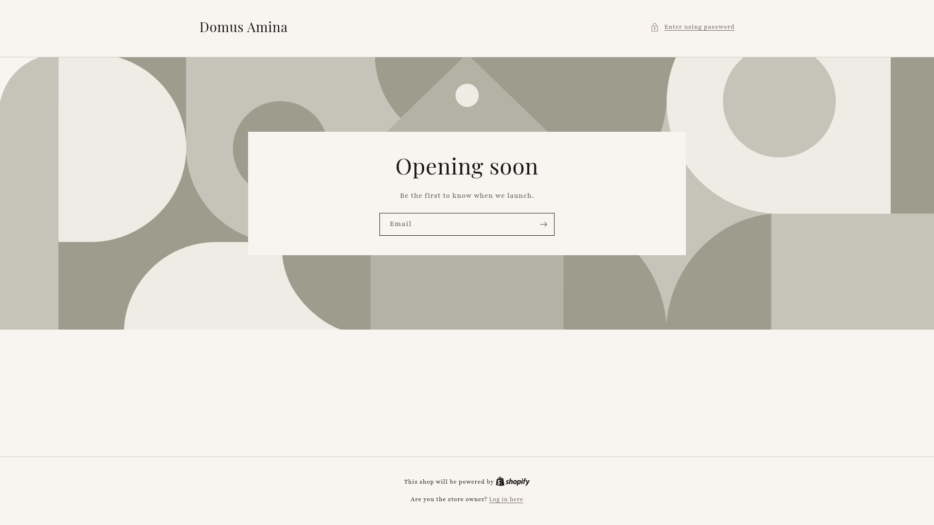website screenshot of https://thedomusanima.com/