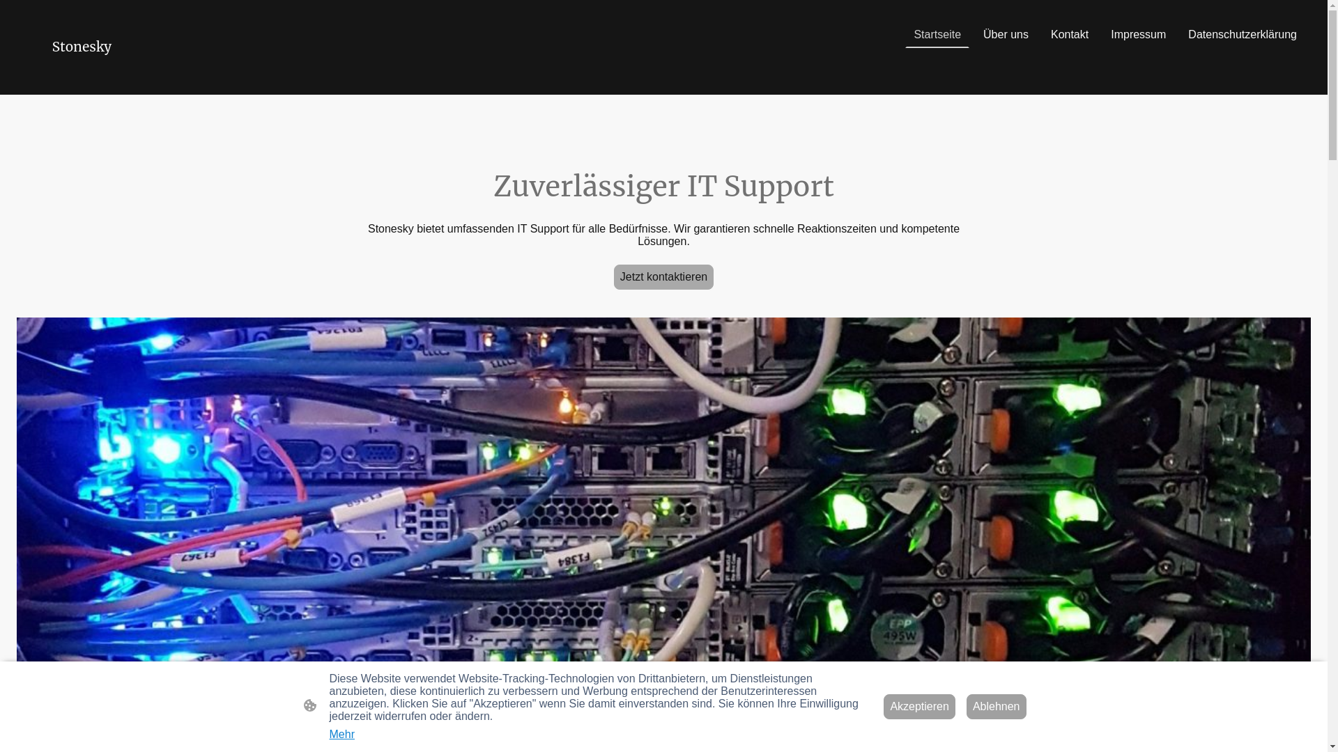 website screenshot of https://stonesky.de/