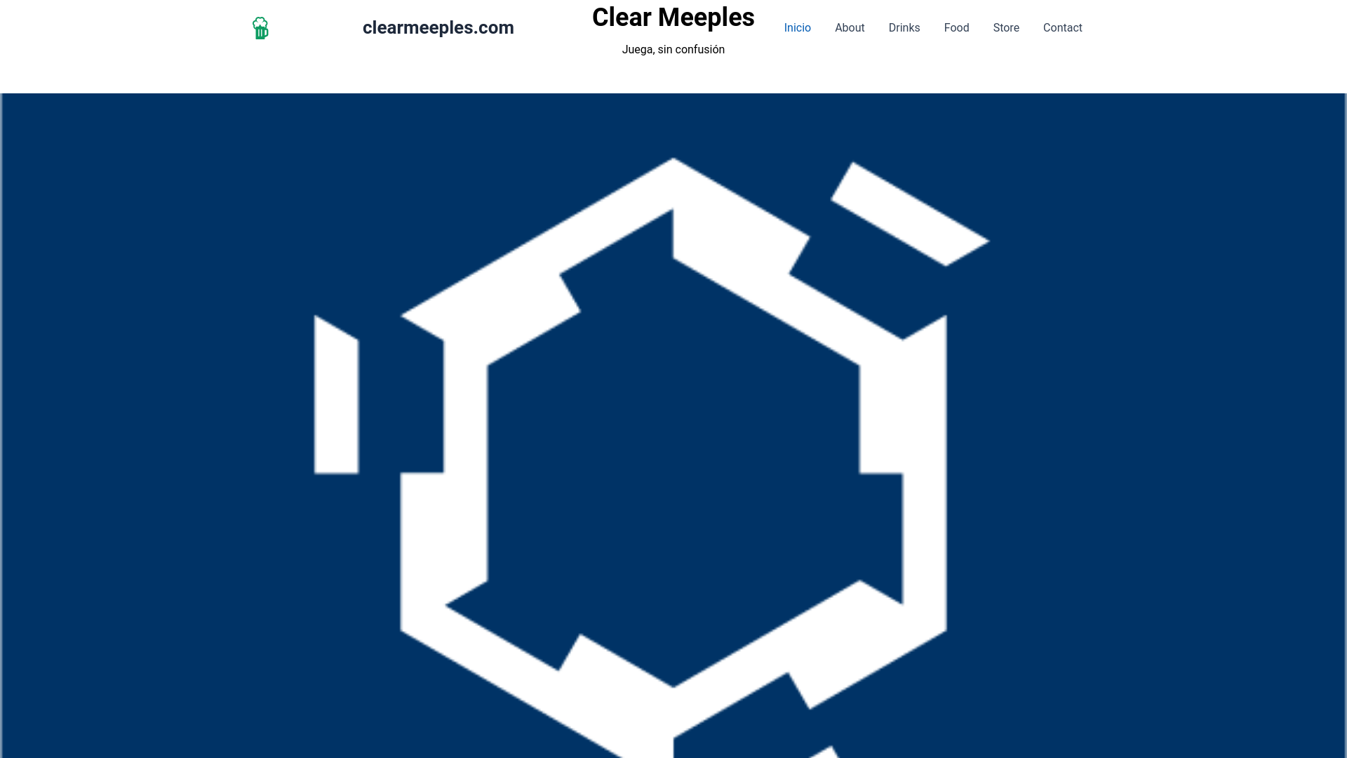 website screenshot of https://clearmeeples.com