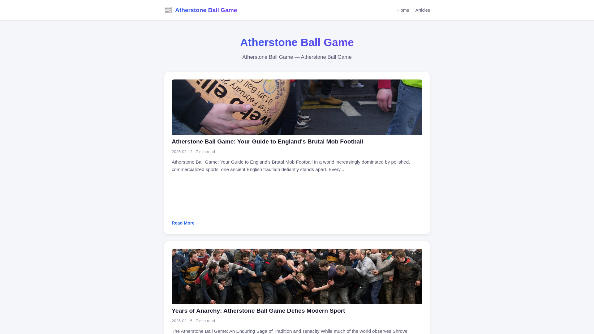 website screenshot of https://atherstone-ball-game.pages.dev/