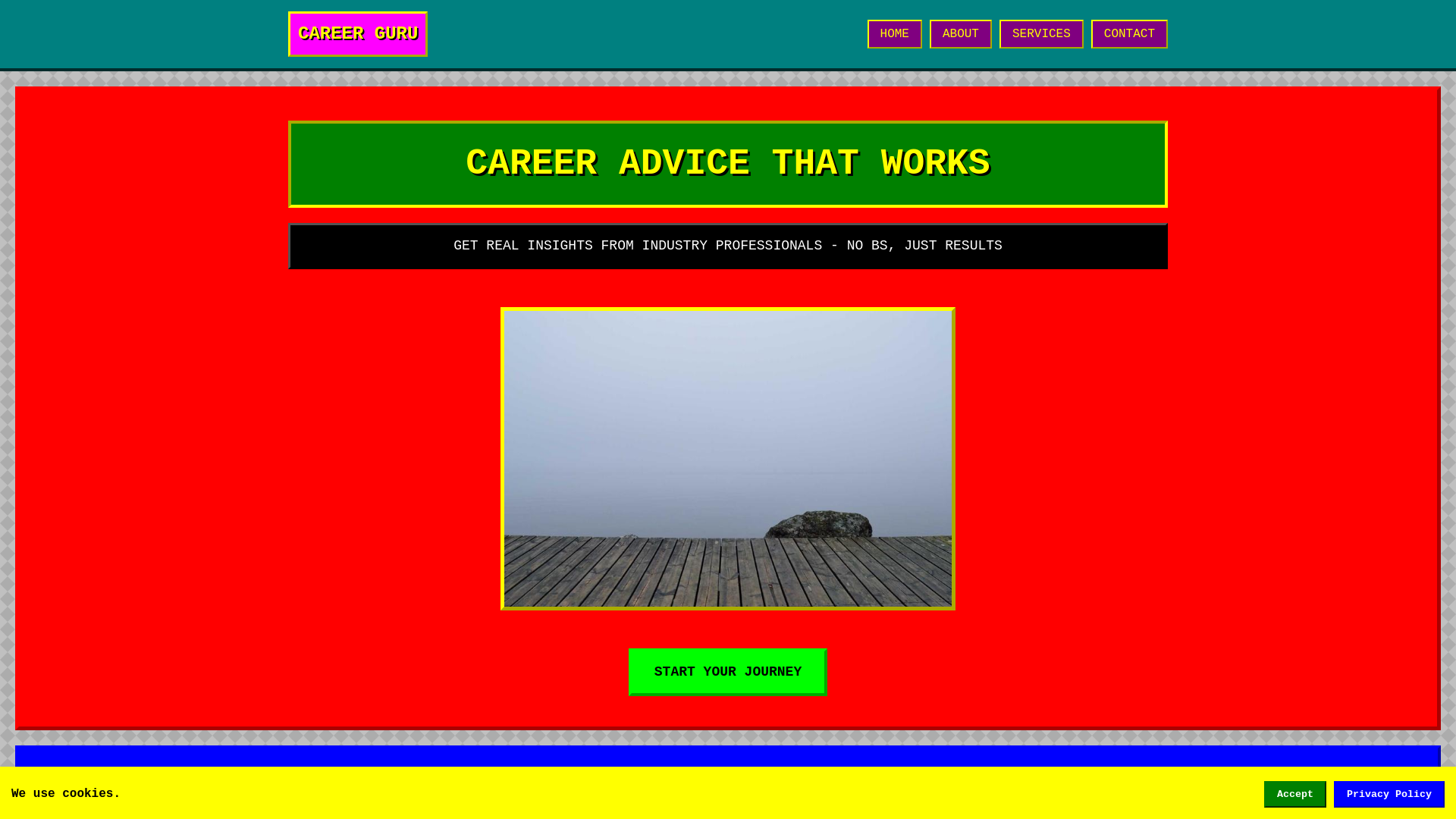website screenshot of https://honestcareerinsights.shop