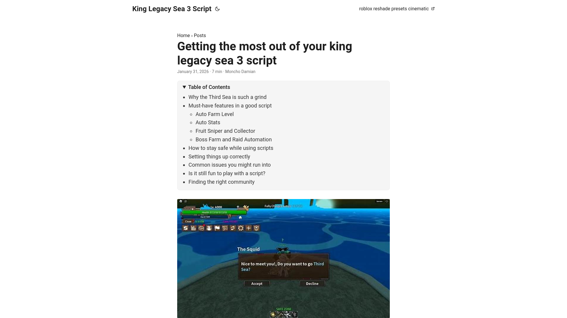 website screenshot of https://king-legacy-sea-3-script.pages.dev/