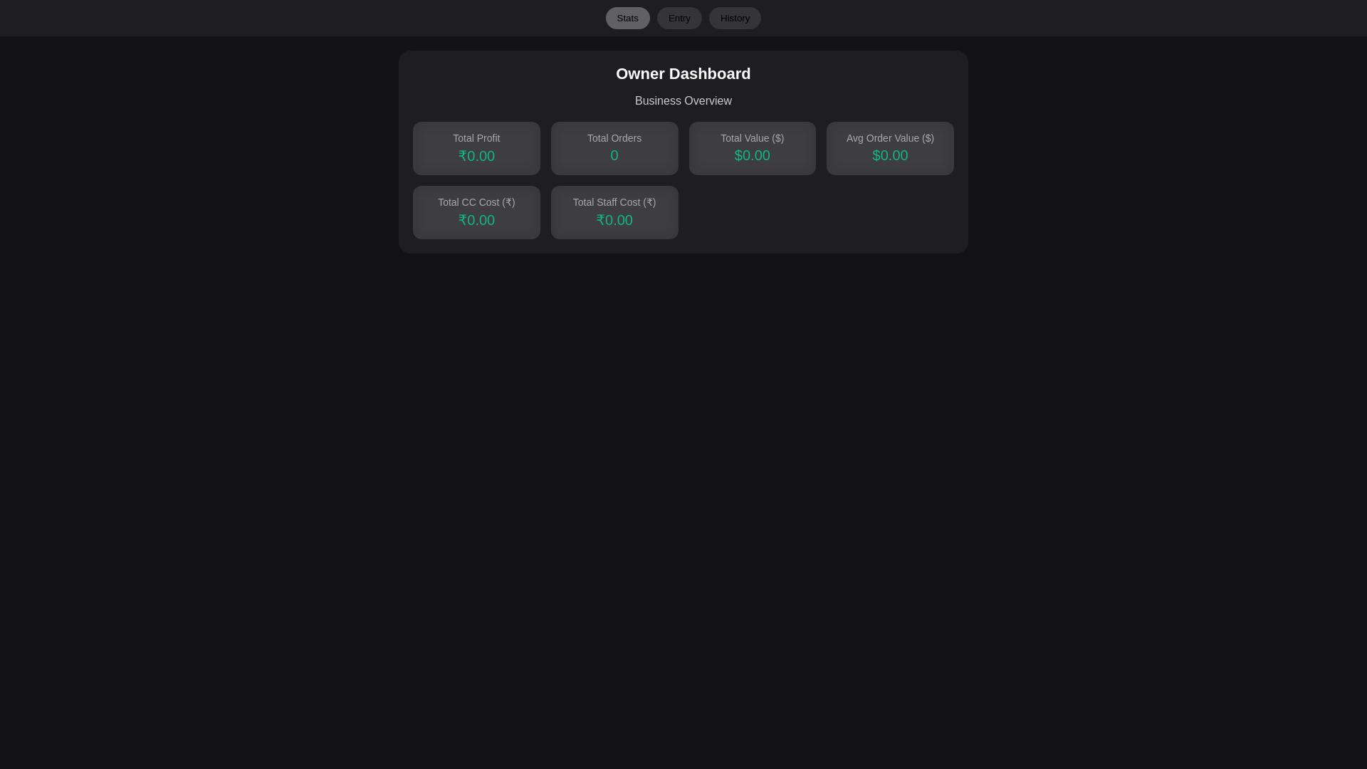 website screenshot of https://cute-services-portal-owner.pages.dev/