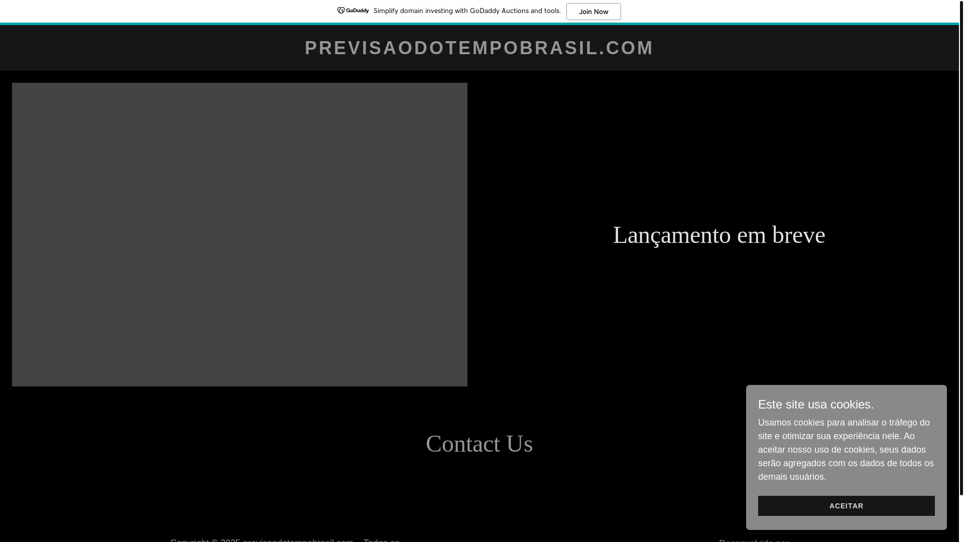 website screenshot of https://previsaodotempobrasil.com/