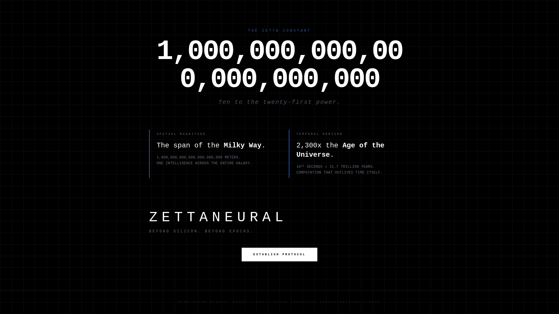 website screenshot of https://zettaneural.pages.dev/