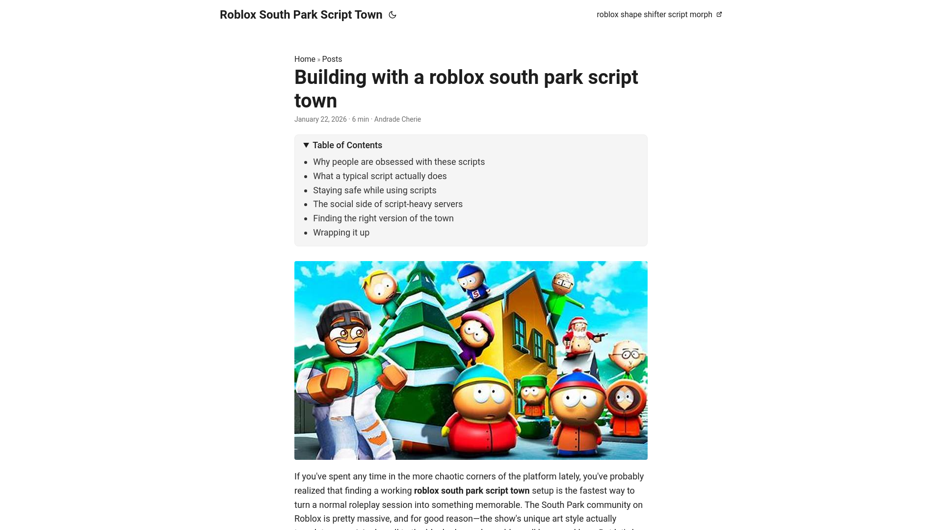 website screenshot of https://roblox-south-park-script-town.pages.dev/