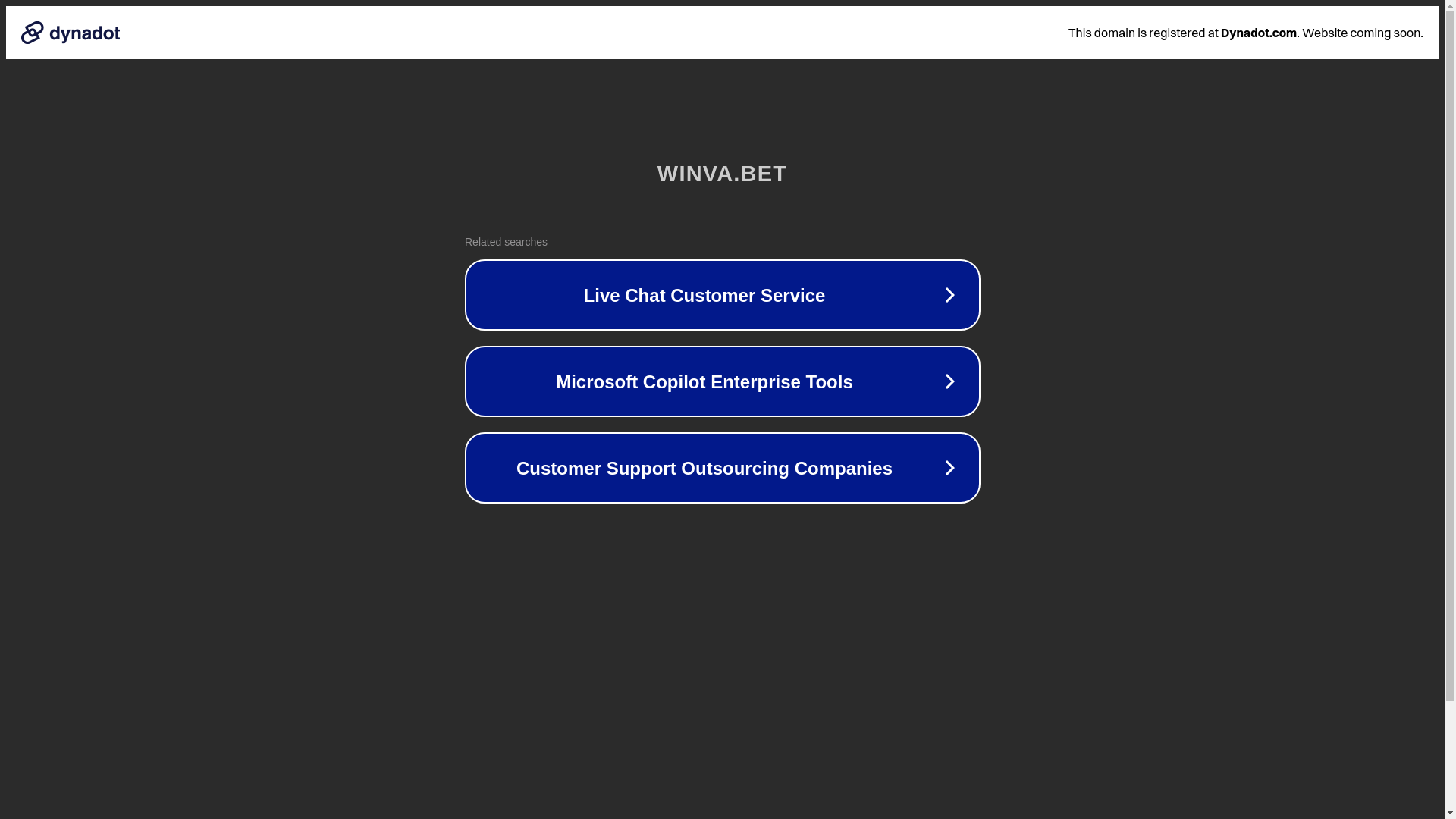 website screenshot of https://winva.bet/