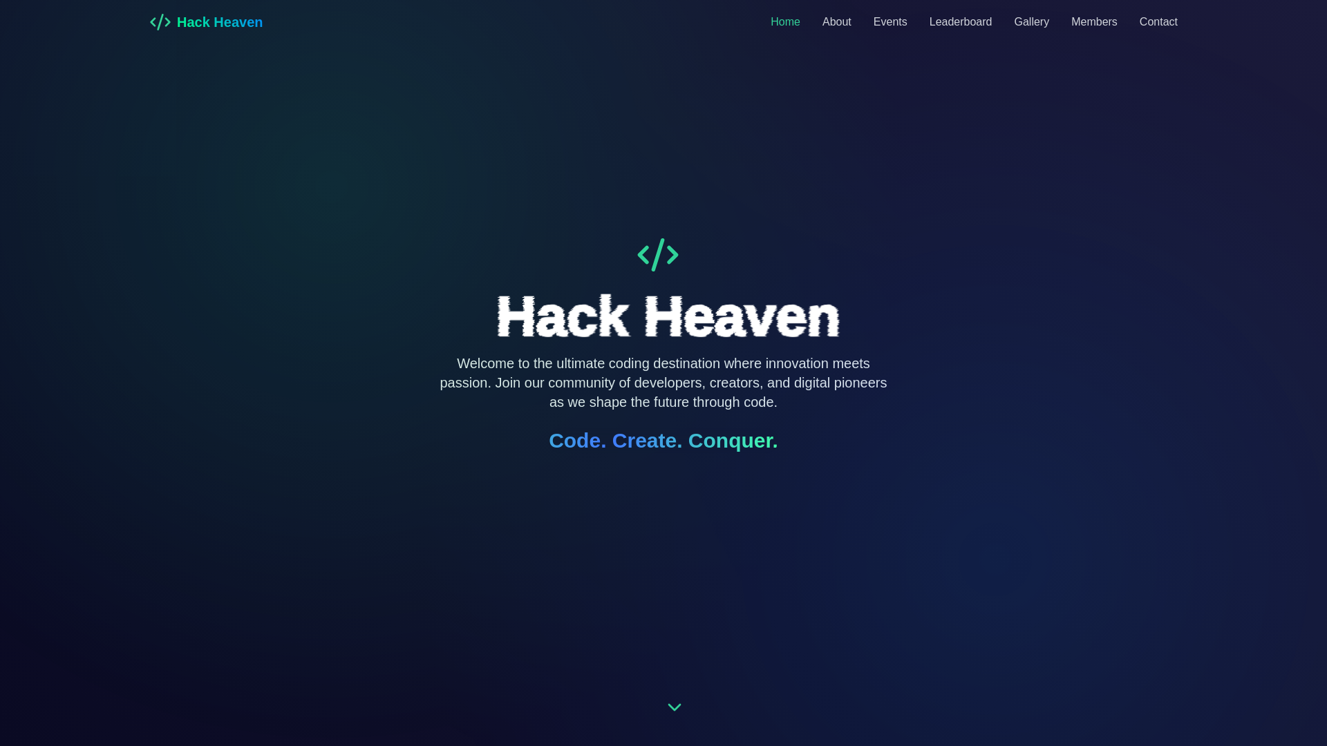 website screenshot of https://hackheavenau.pages.dev/