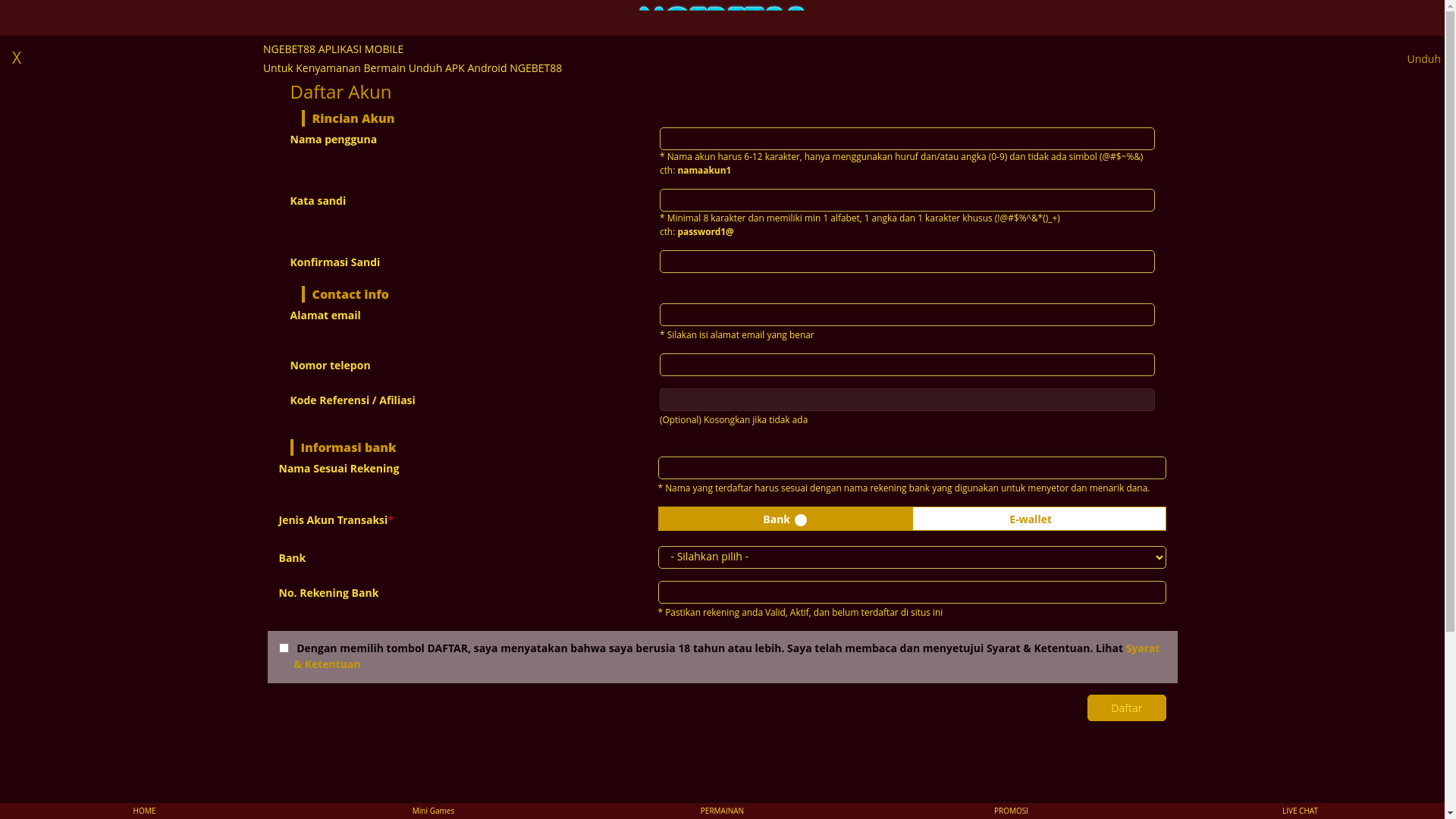 website screenshot of https://pastinaik-ccg.pages.dev/
