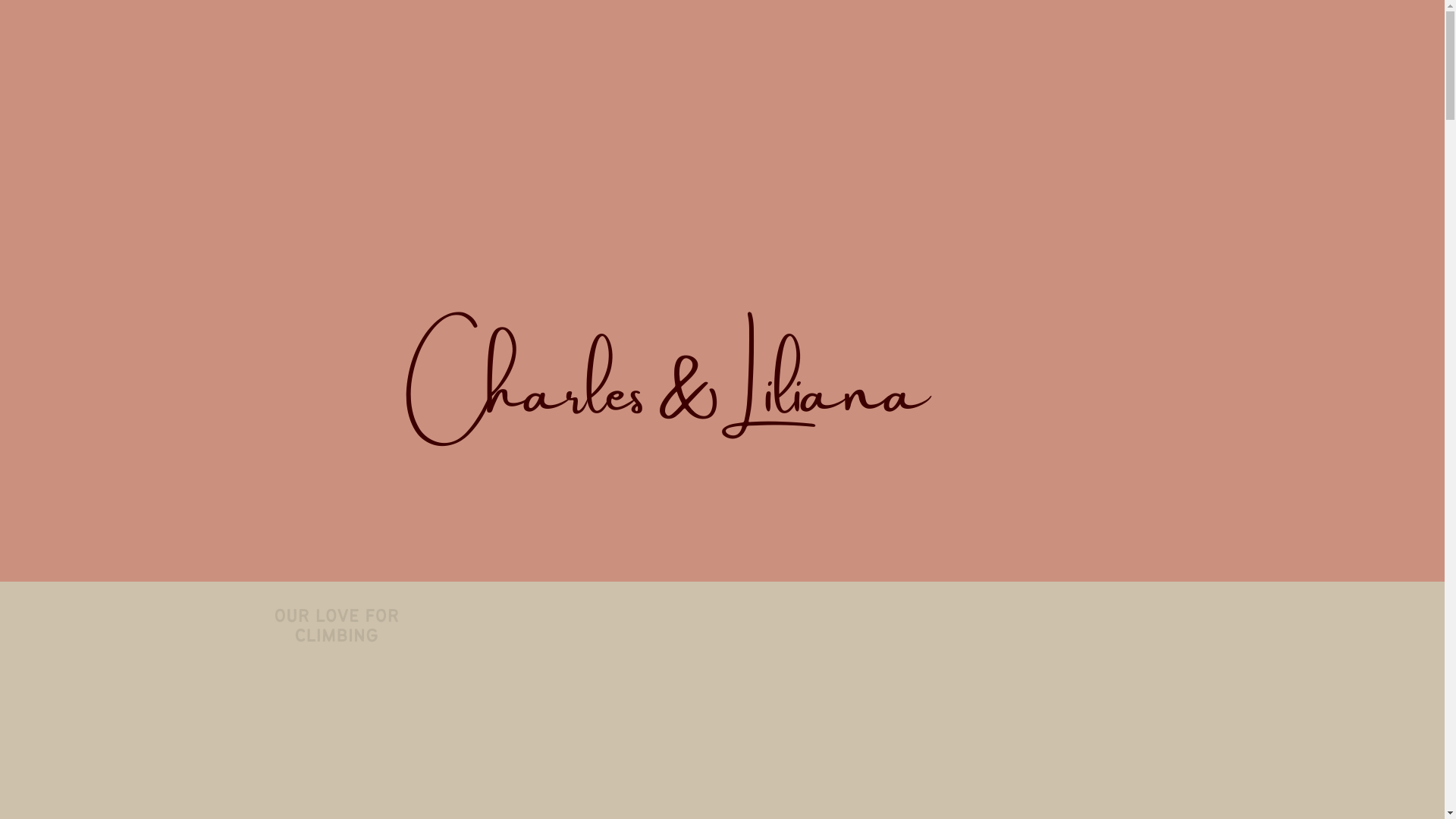 website screenshot of https://charlesandliliana.com/