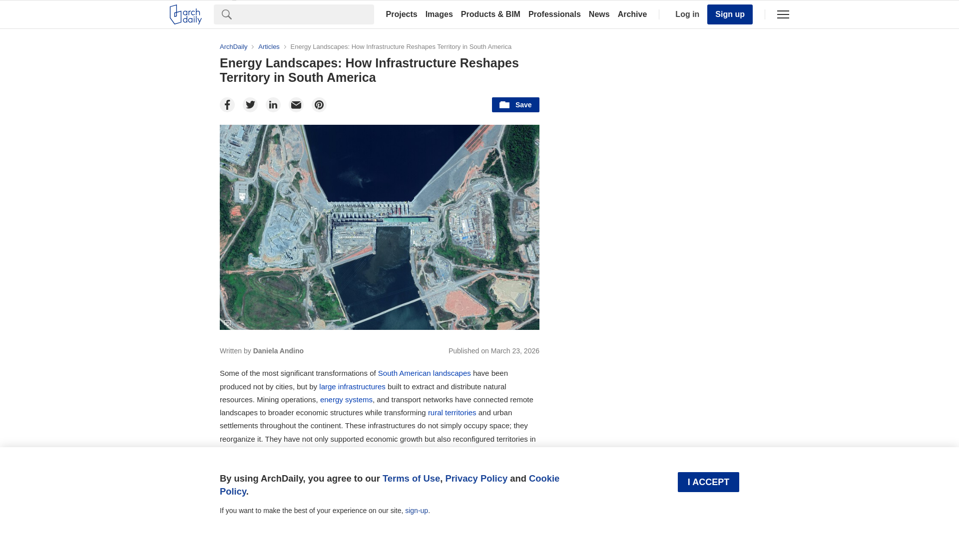 website screenshot of https://www.archdaily.com/1039641/energy-landscapes-how-infrastructure-reshapes-territory-in-south-america