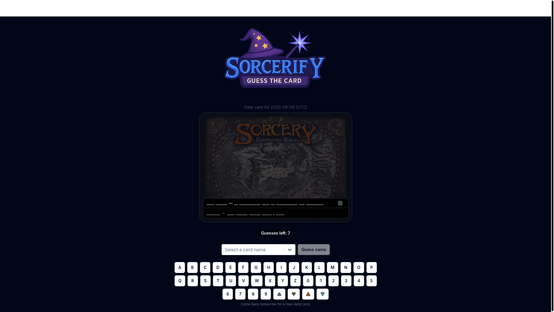website screenshot of https://sorcerify.com/