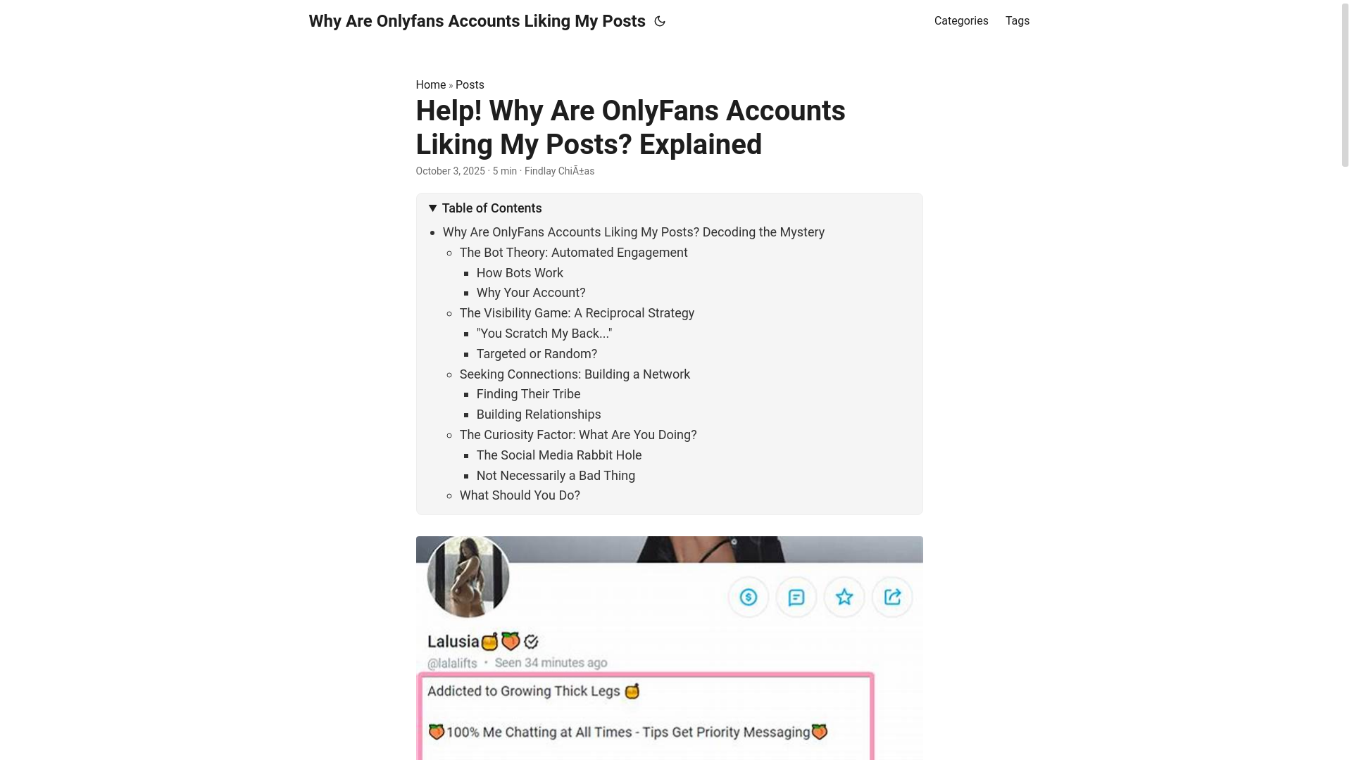 website screenshot of https://why-are-onlyfans-accounts-liking-my-posts.pages.dev/