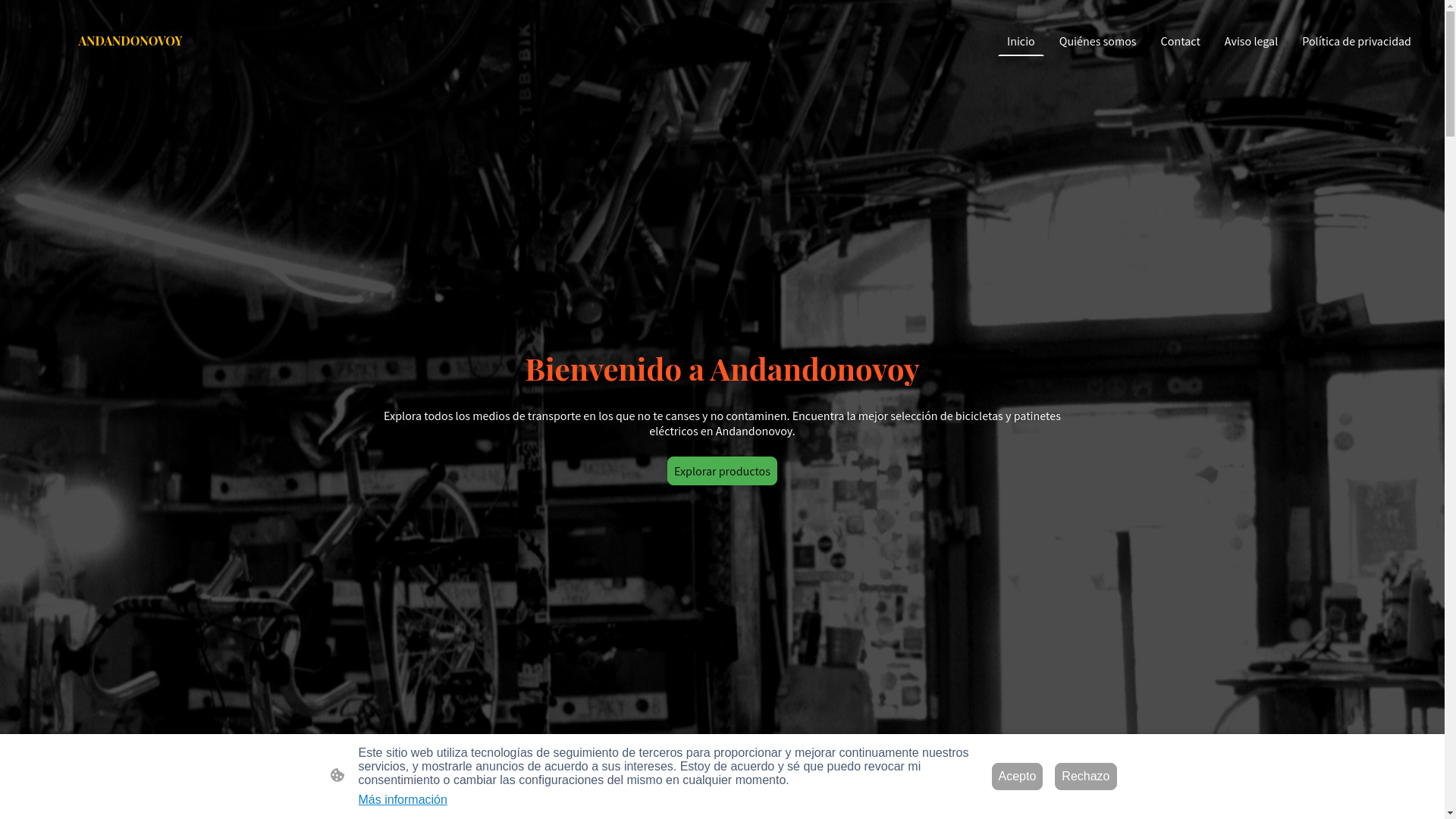 website screenshot of https://andandonovoy.com/
