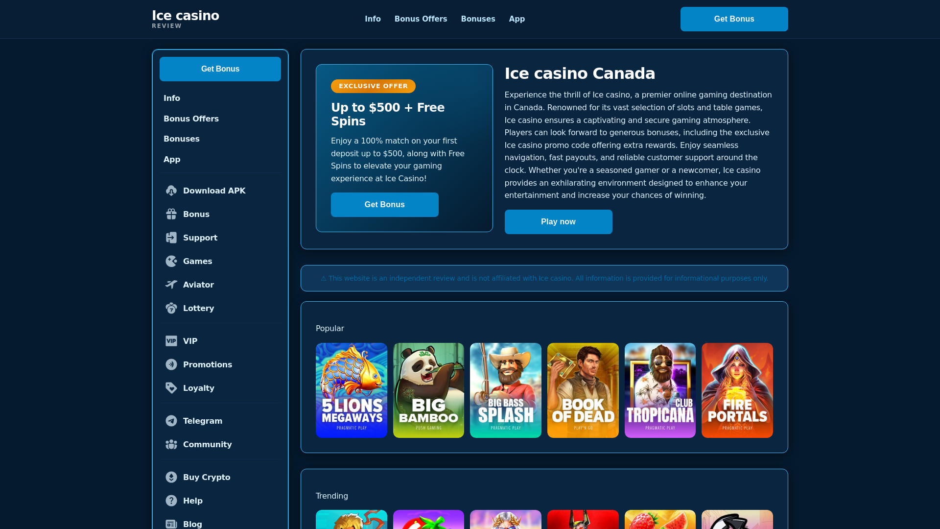 website screenshot of https://icecasinocanada-com.pages.dev/