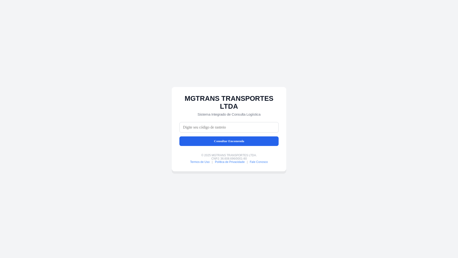 website screenshot of https://centralpacote.site/
