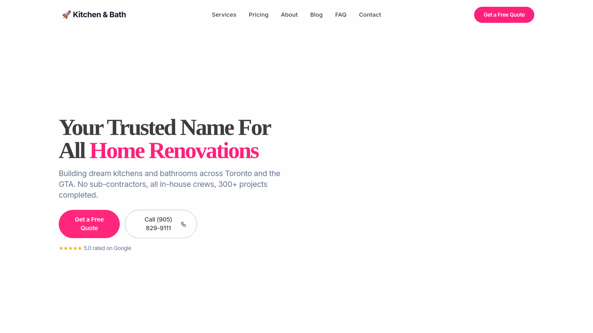 website screenshot of https://kitchenandbath-ca.pages.dev/