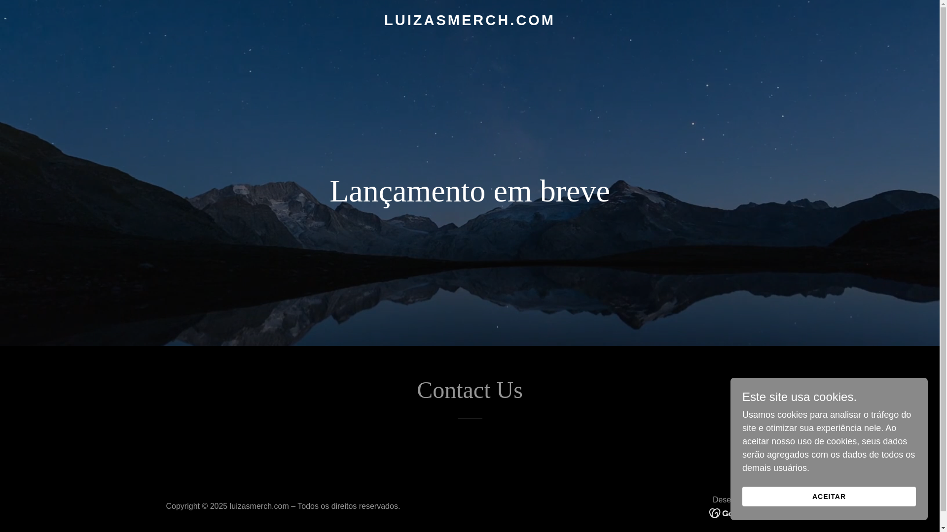 website screenshot of https://luizasmerch.com/