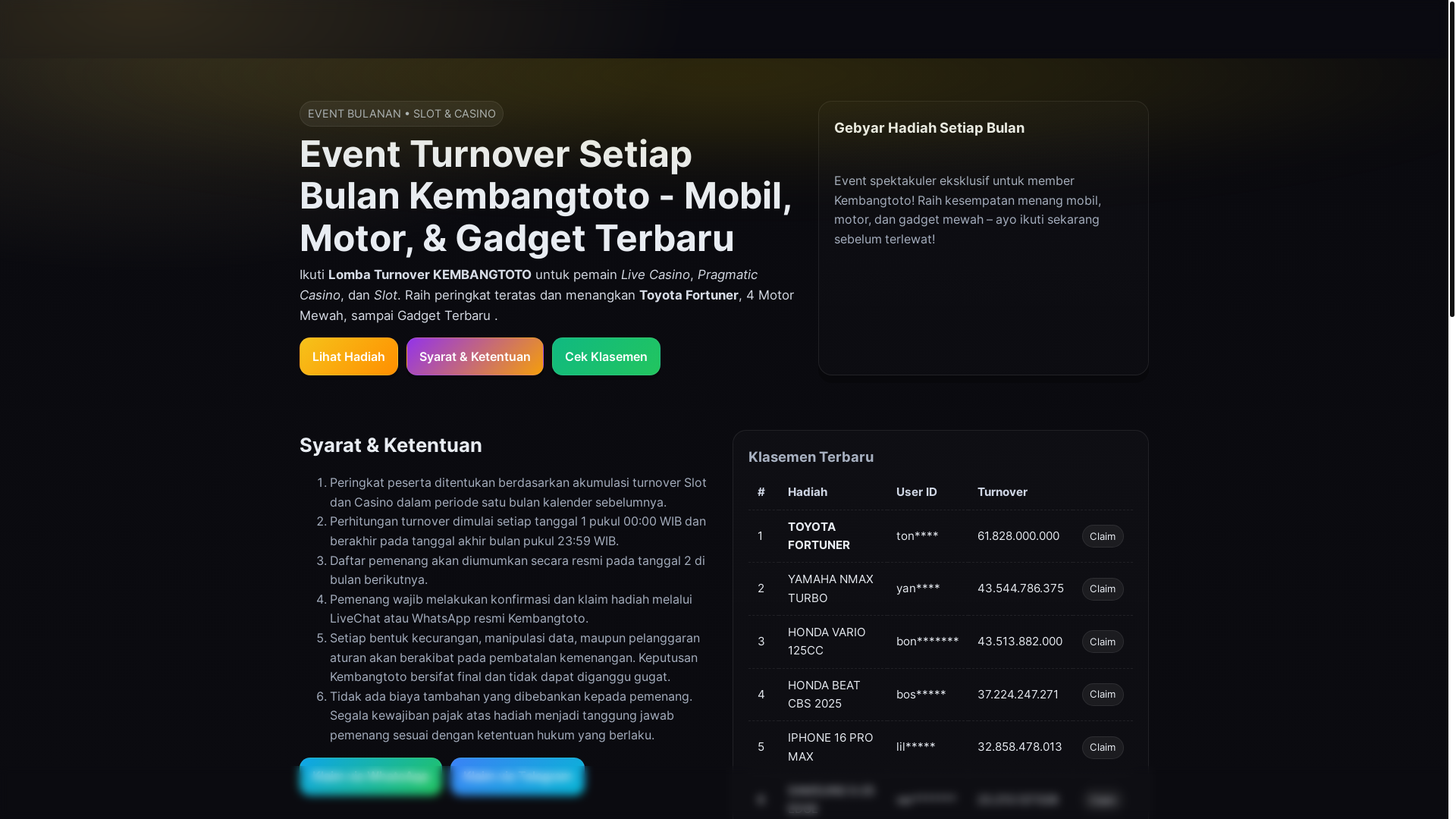 website screenshot of https://info-kembang.pages.dev/