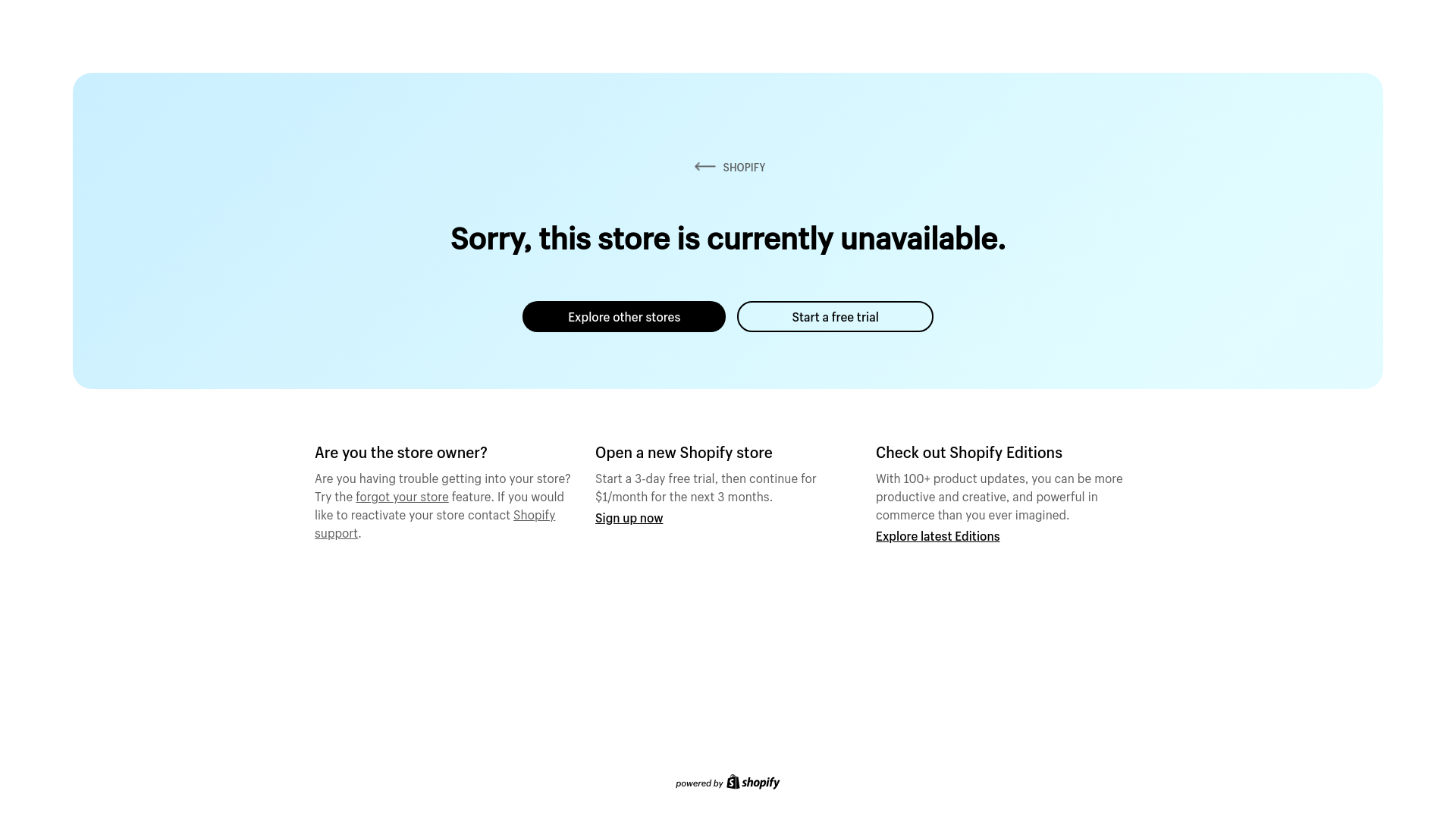 website screenshot of https://santasbasement.com