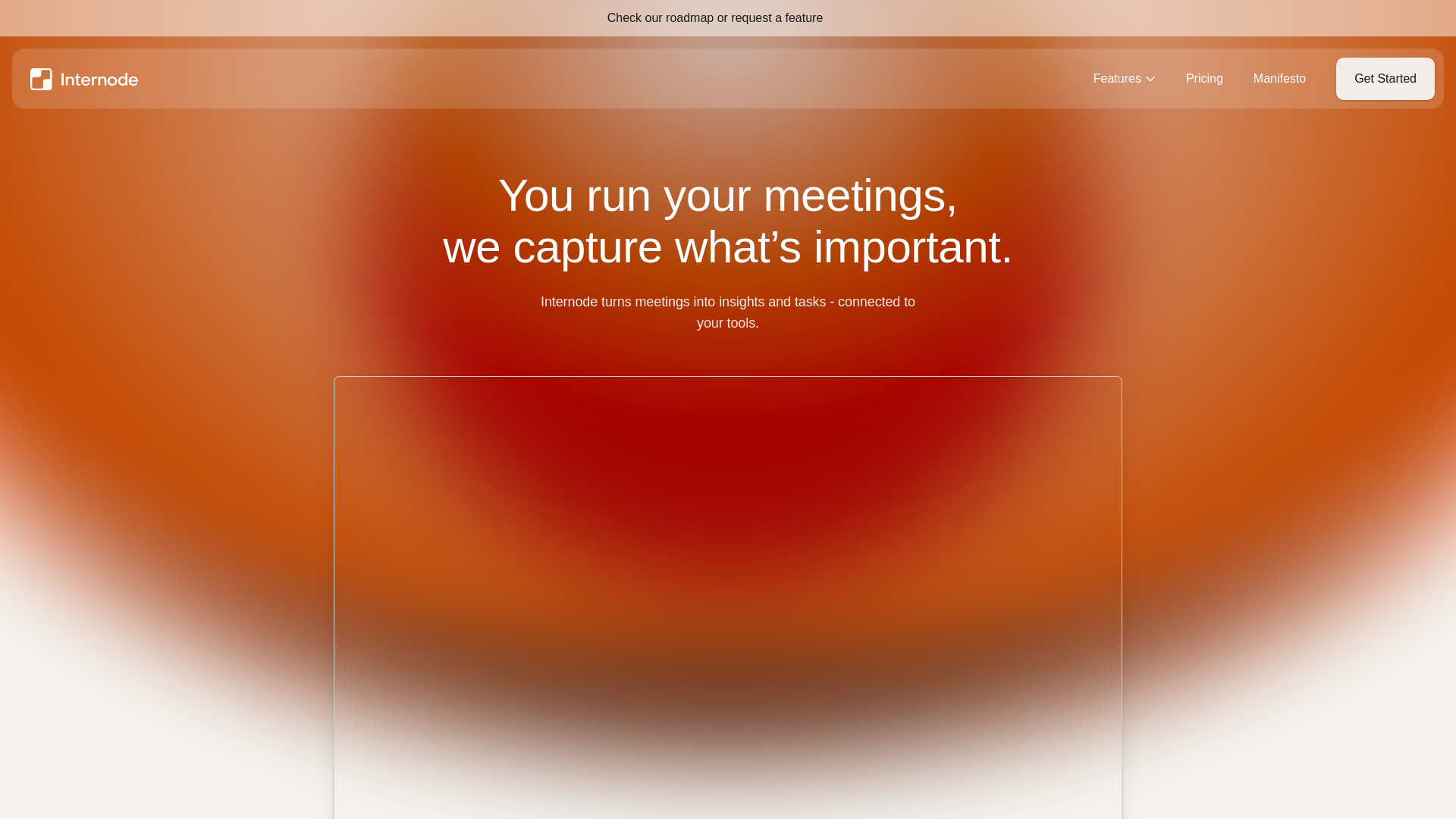 website screenshot of https://myinternode.com/
