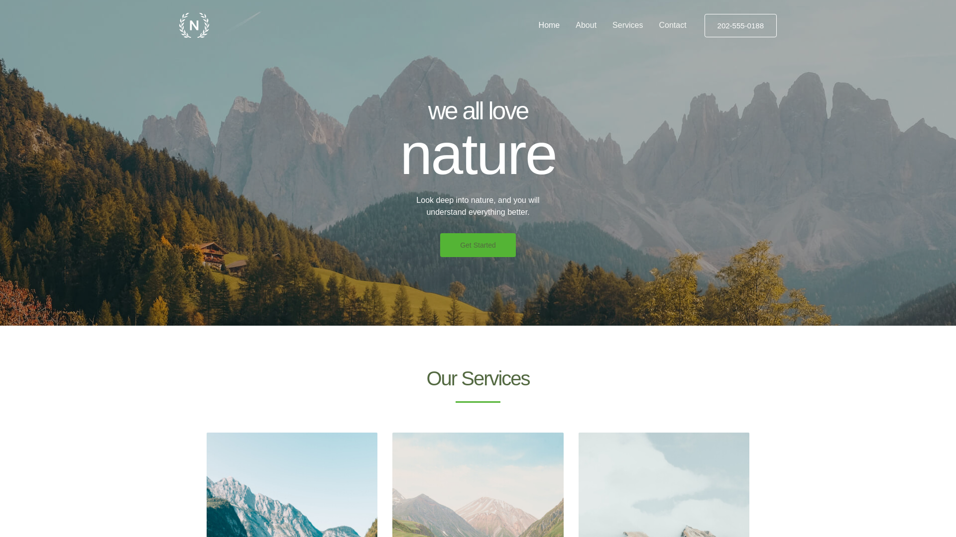 website screenshot of https://mariwardstudios.com/