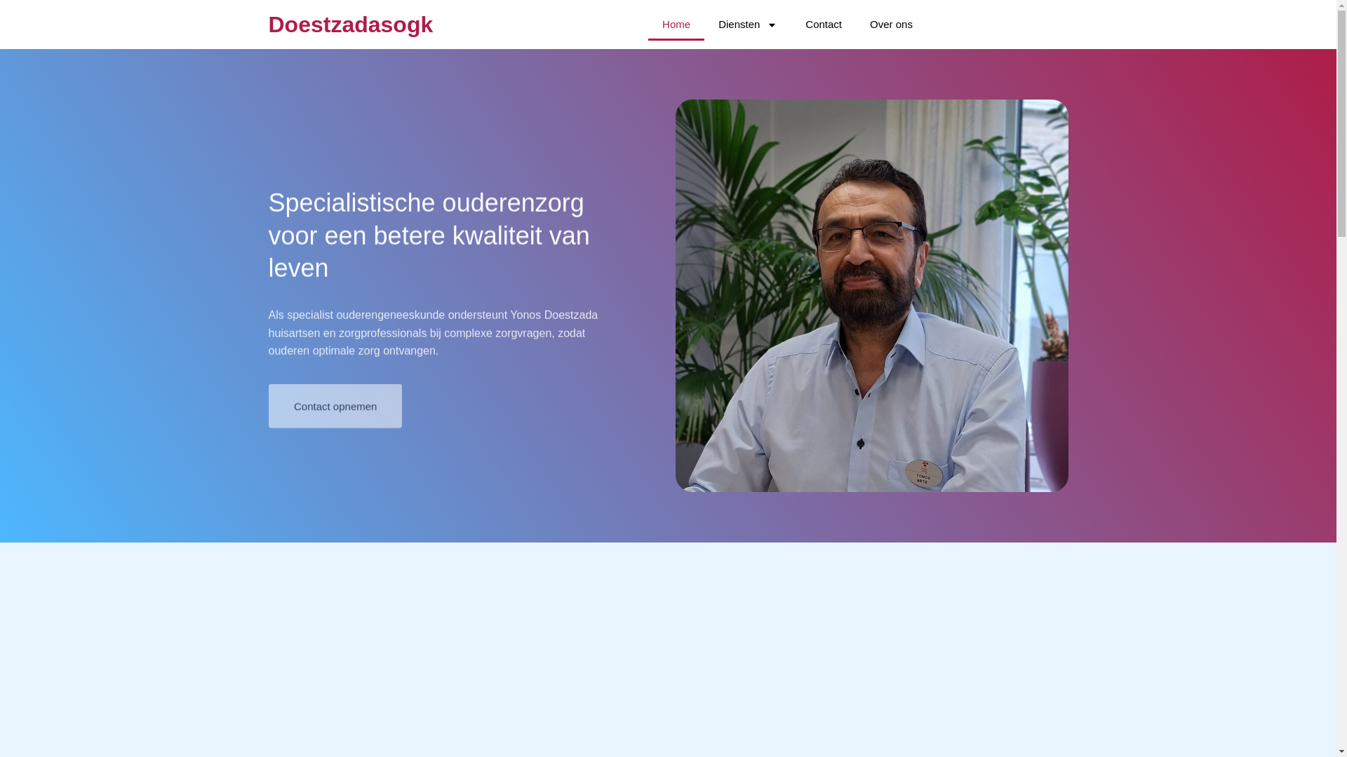 website screenshot of https://doestzadasogk.nl/