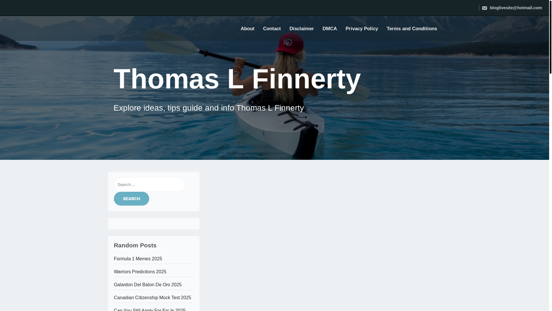 website screenshot of https://thomaslfinnertyr.pages.dev/