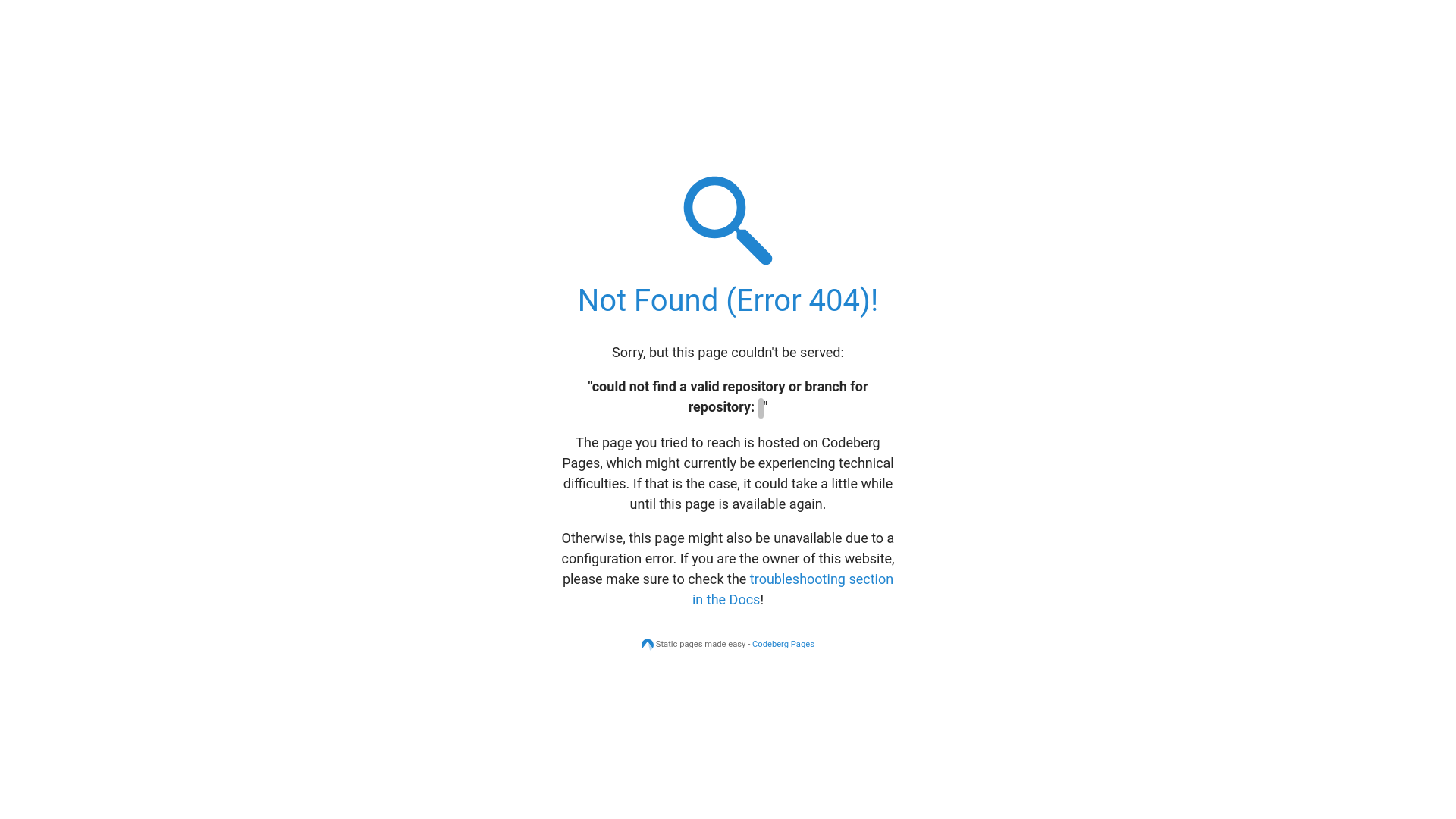 website screenshot of https://baykarmtal.codeberg.page