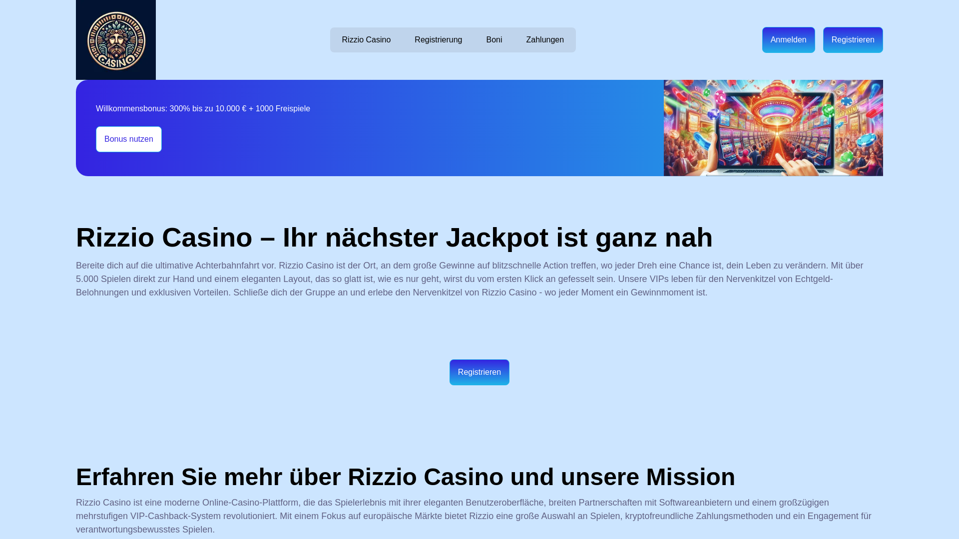 website screenshot of https://rizziocasino-com-de.pages.dev/