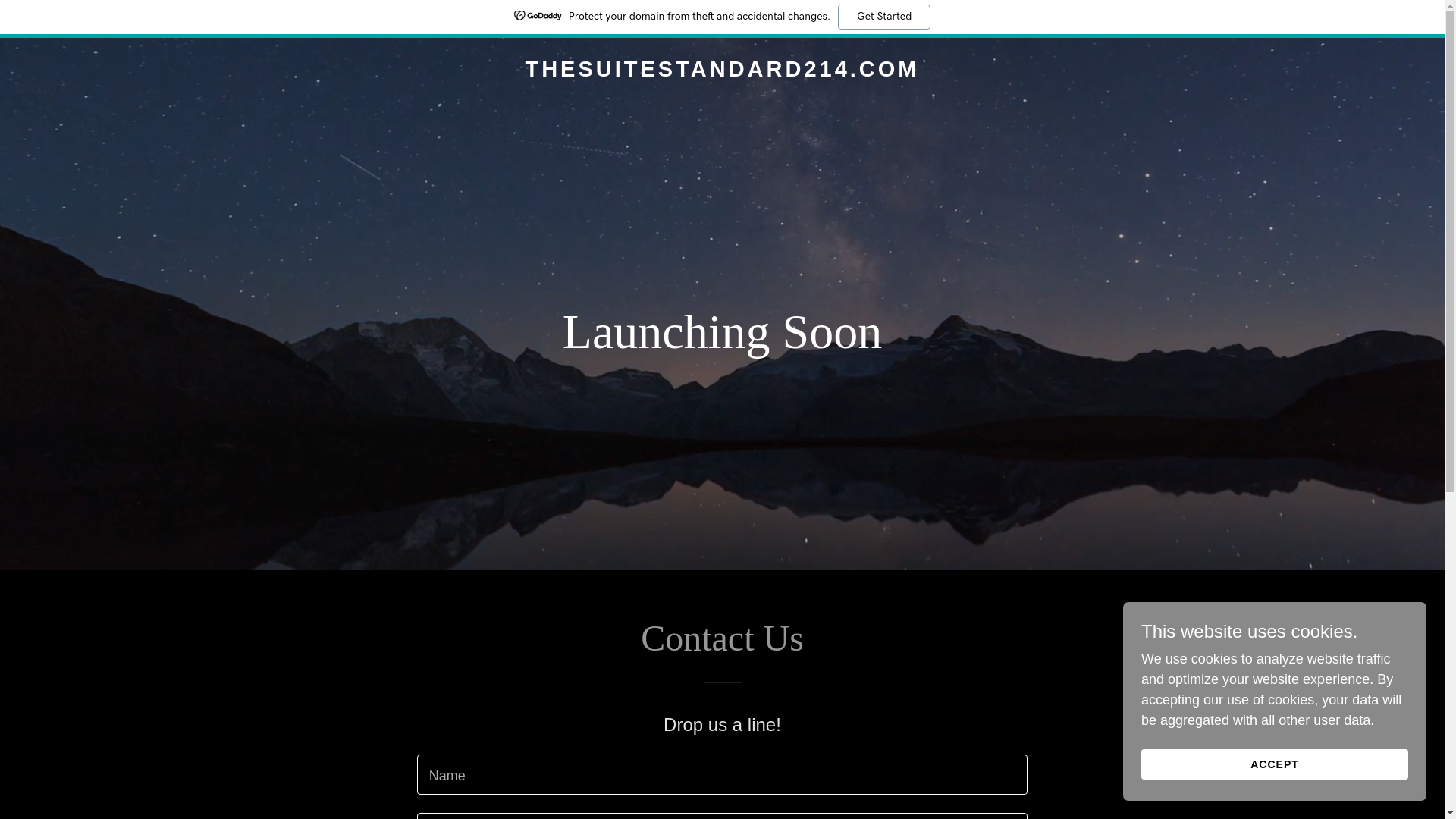 website screenshot of https://thesuitestandard214.com/