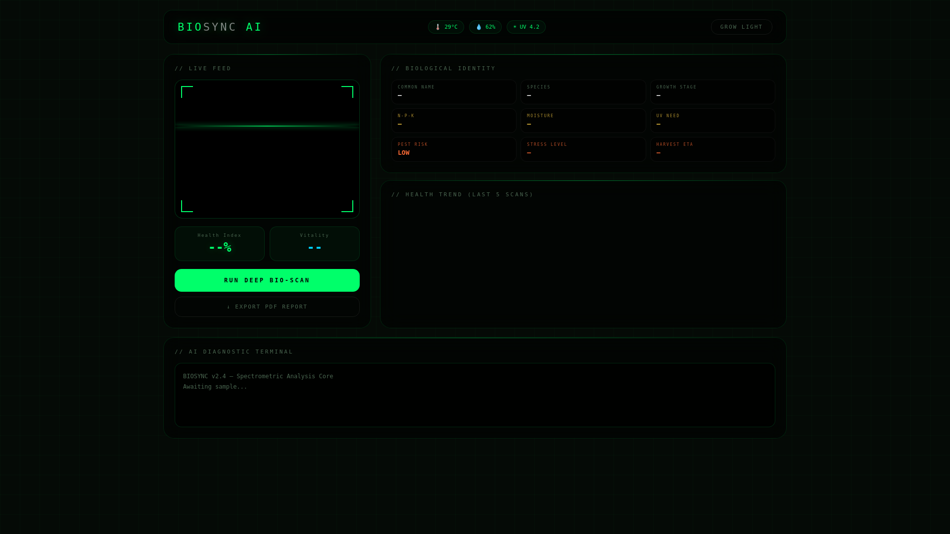 website screenshot of https://biosyncweb.pages.dev/