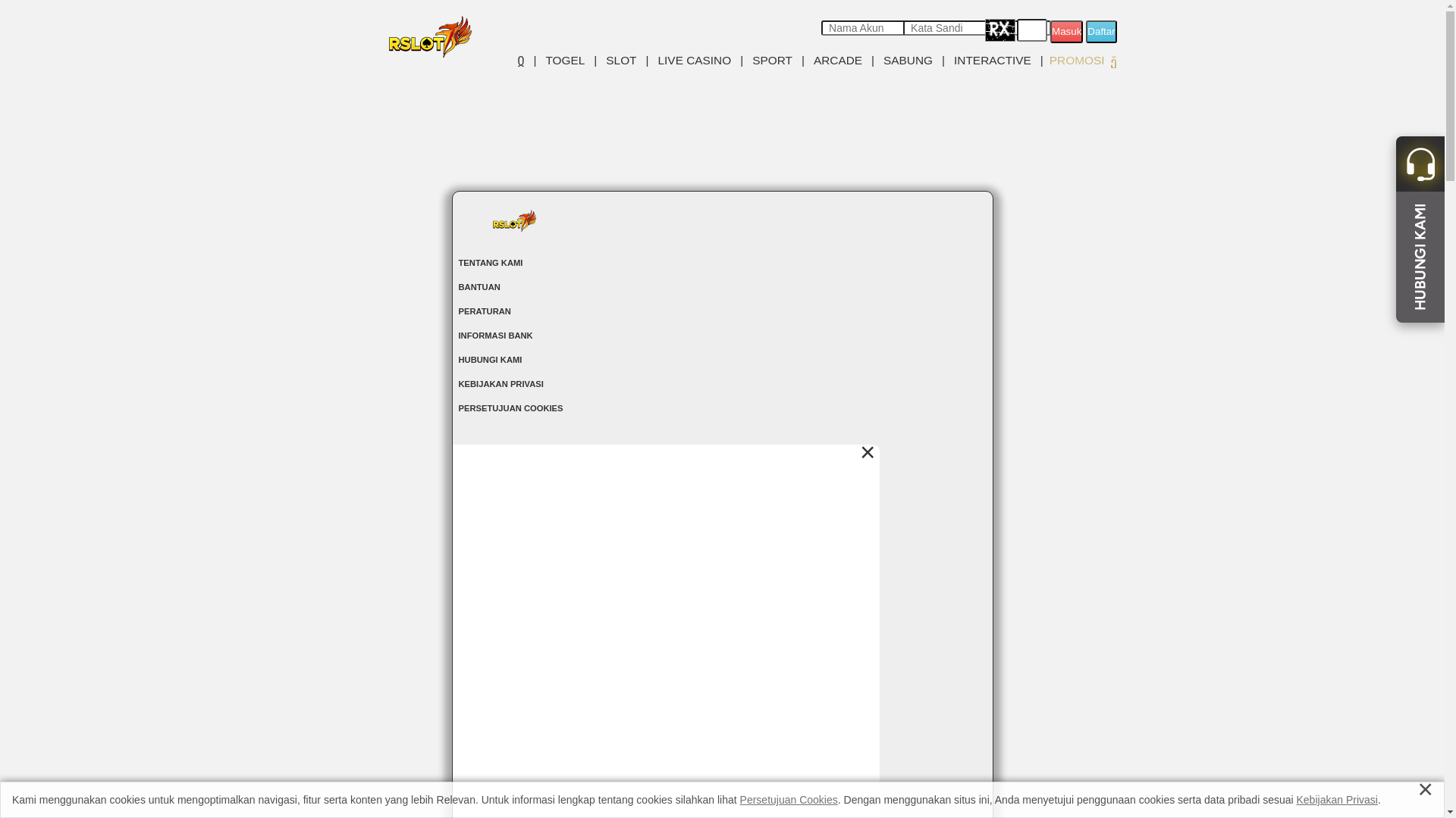 website screenshot of https://rs77barang.com/