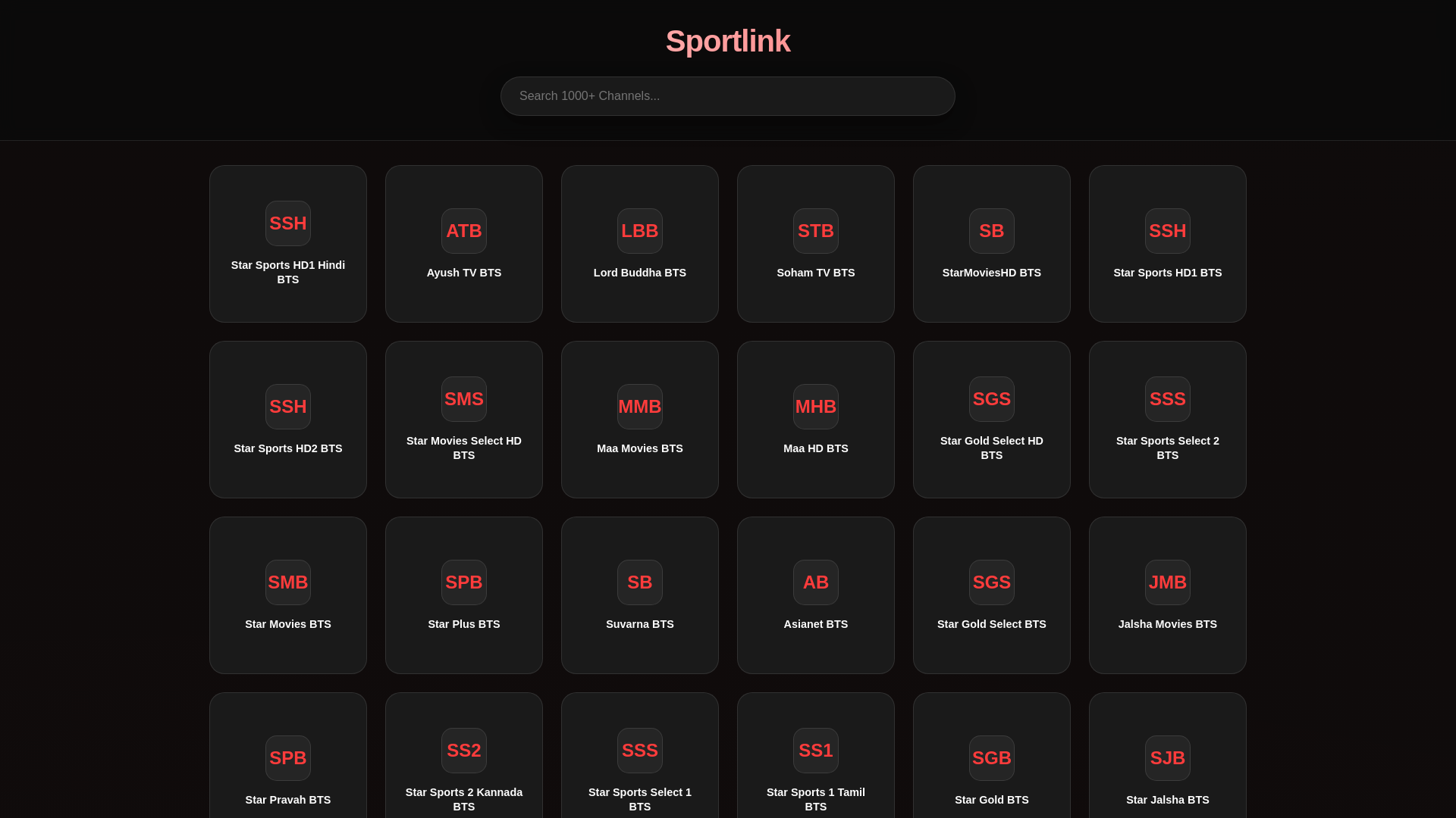 website screenshot of https://sayan-jiotv.pages.dev/