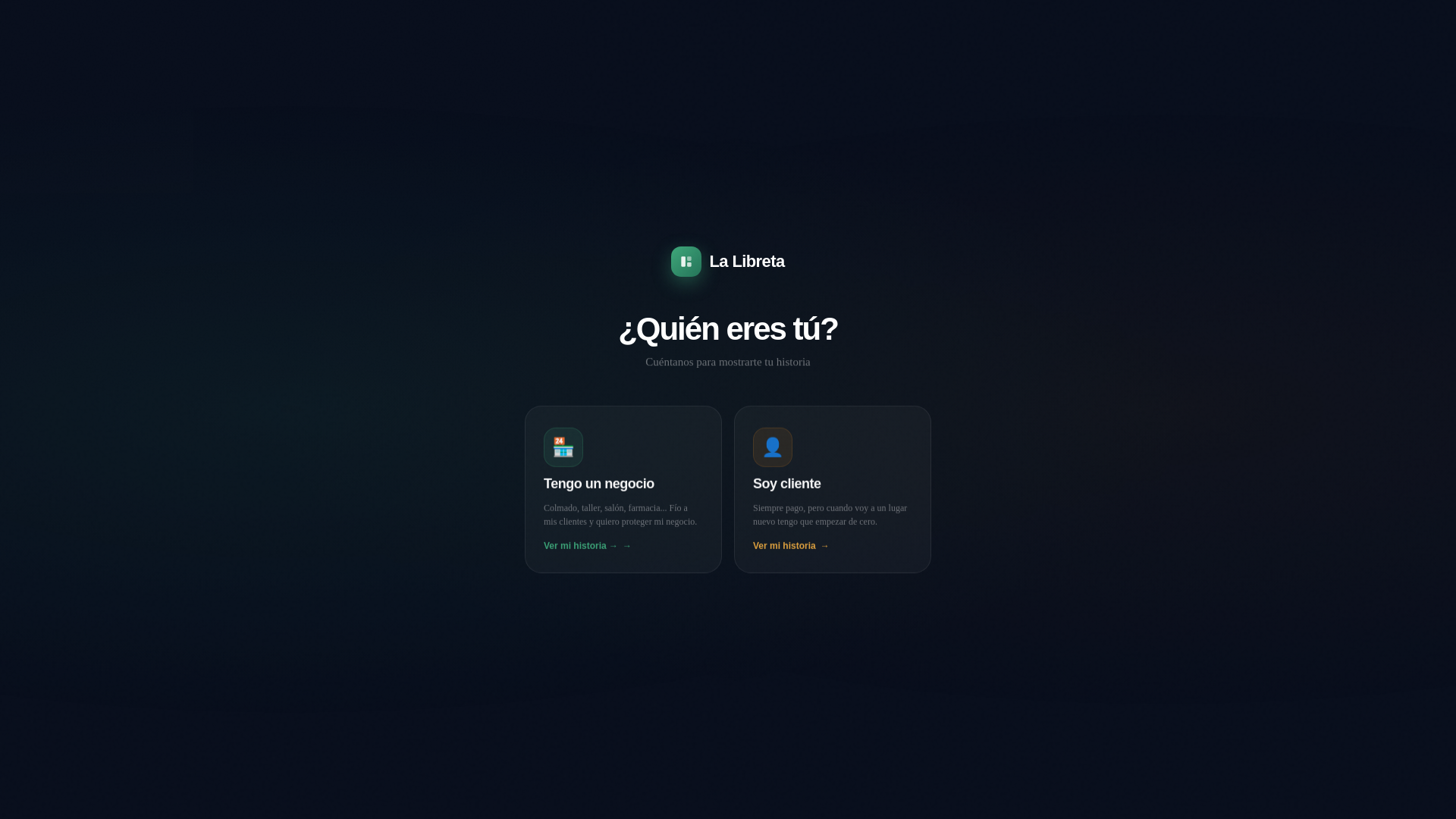 website screenshot of https://lalibreta.app