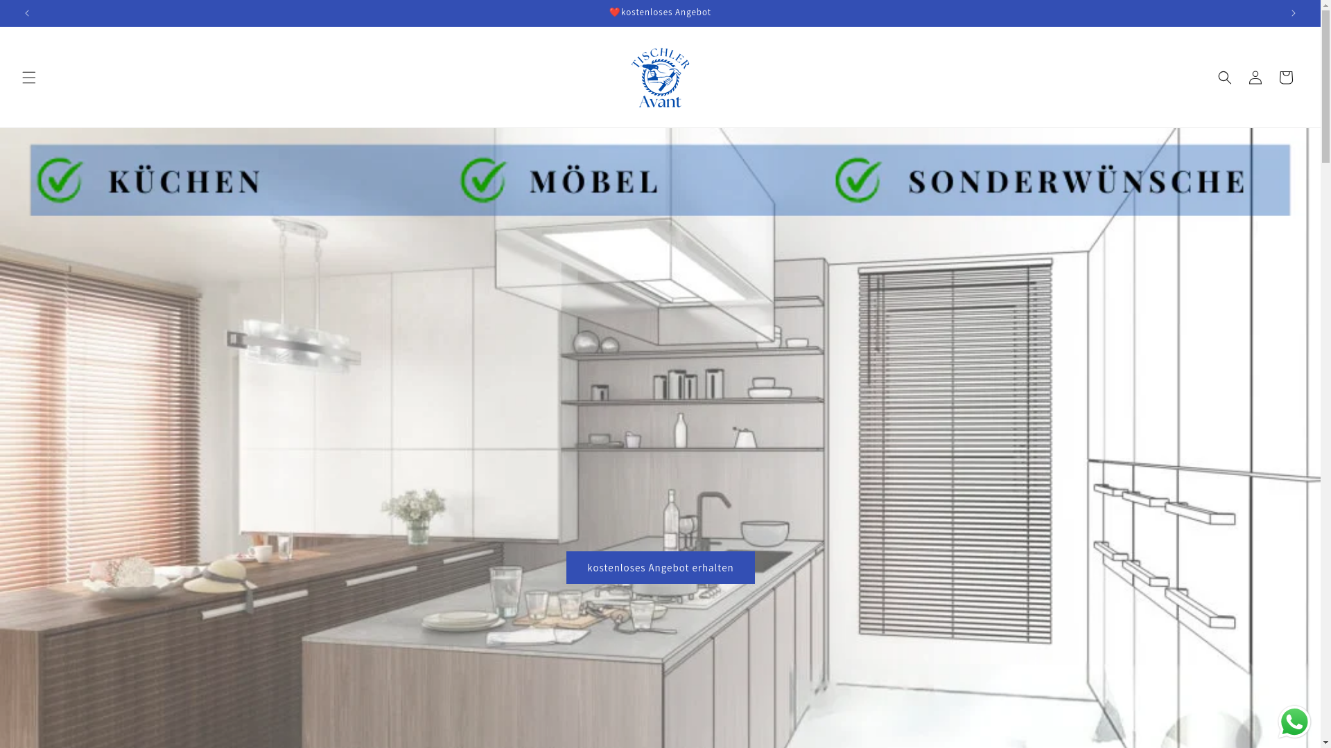 website screenshot of https://tischleravant.de/
