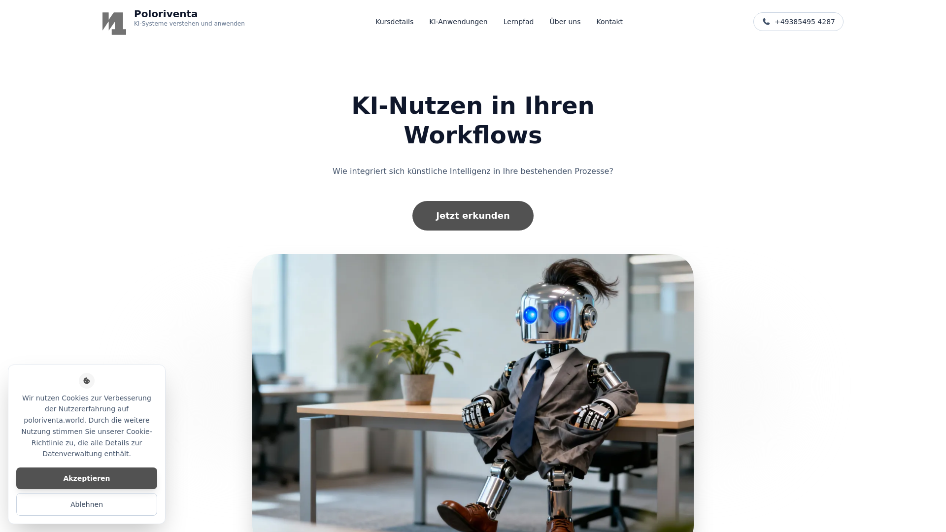 website screenshot of https://poloriventa.world/