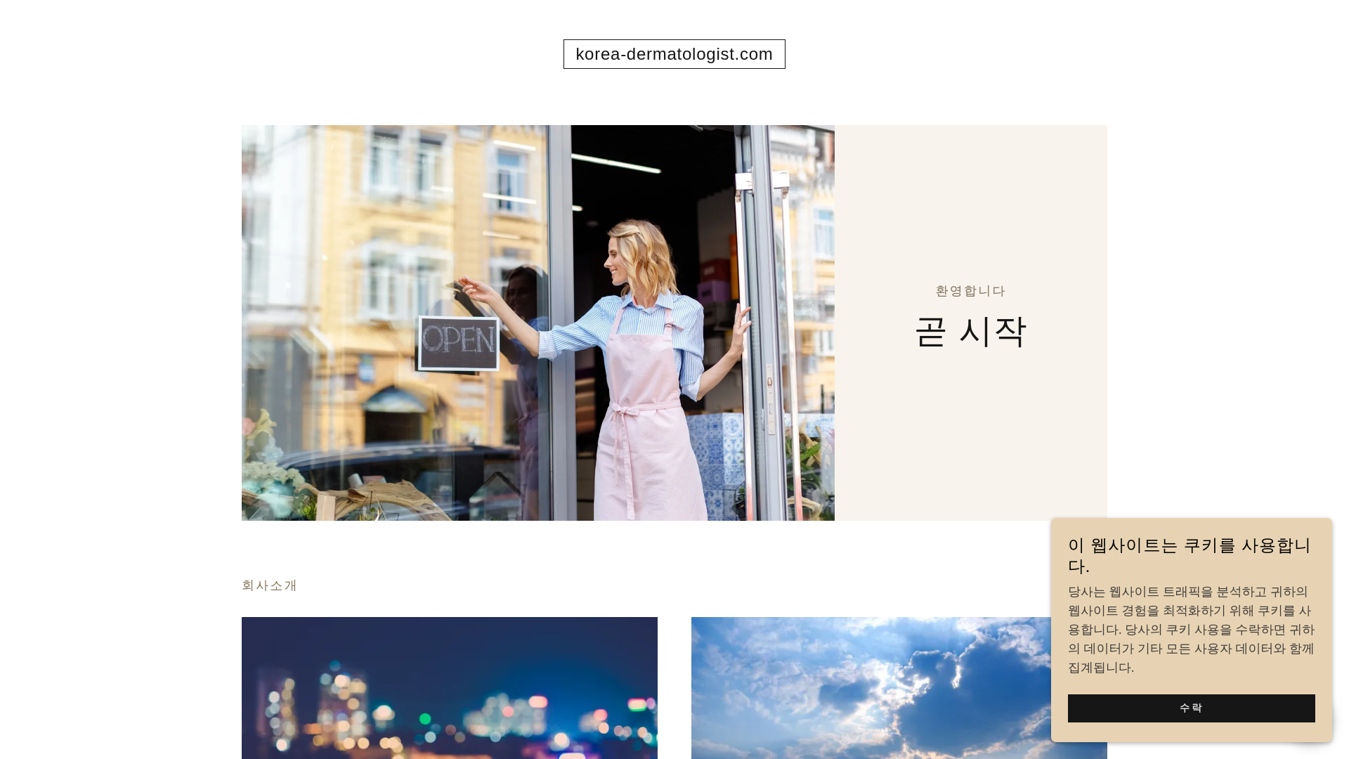website screenshot of https://korea-dermatologist.com/