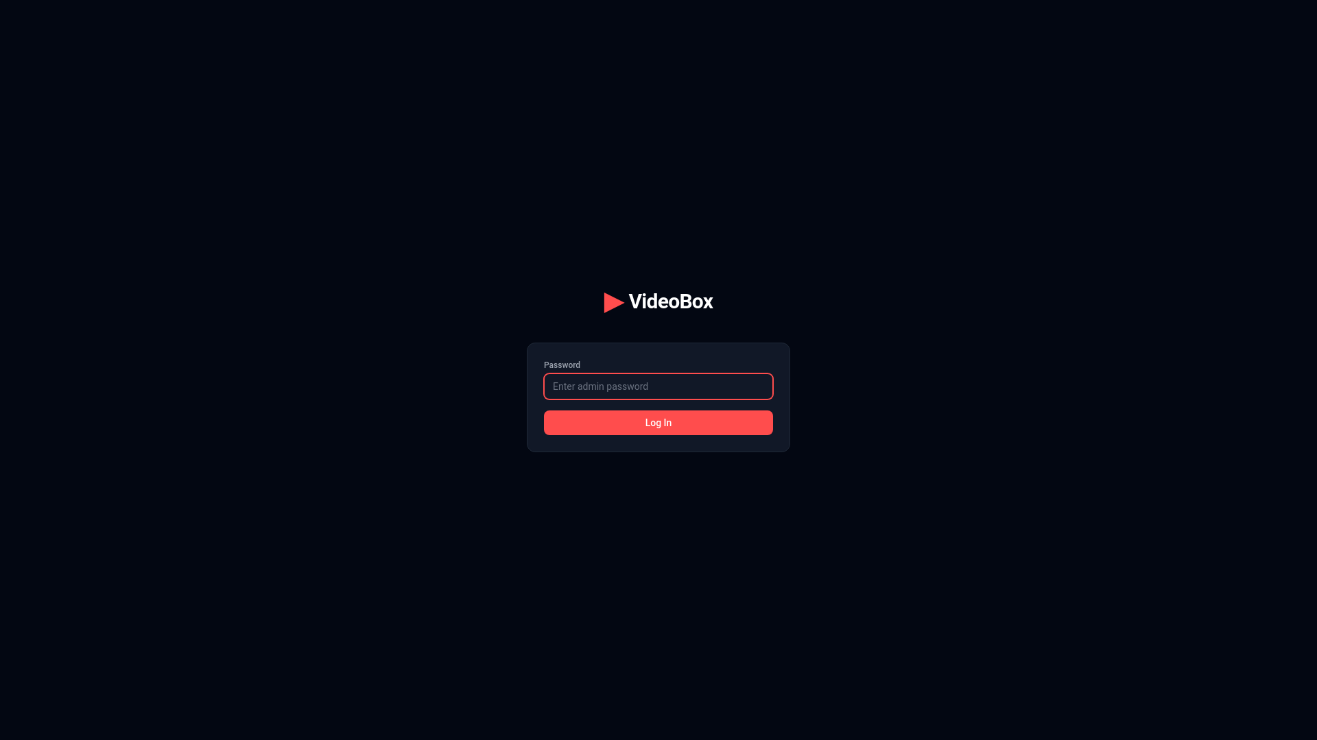website screenshot of https://vibox.cc