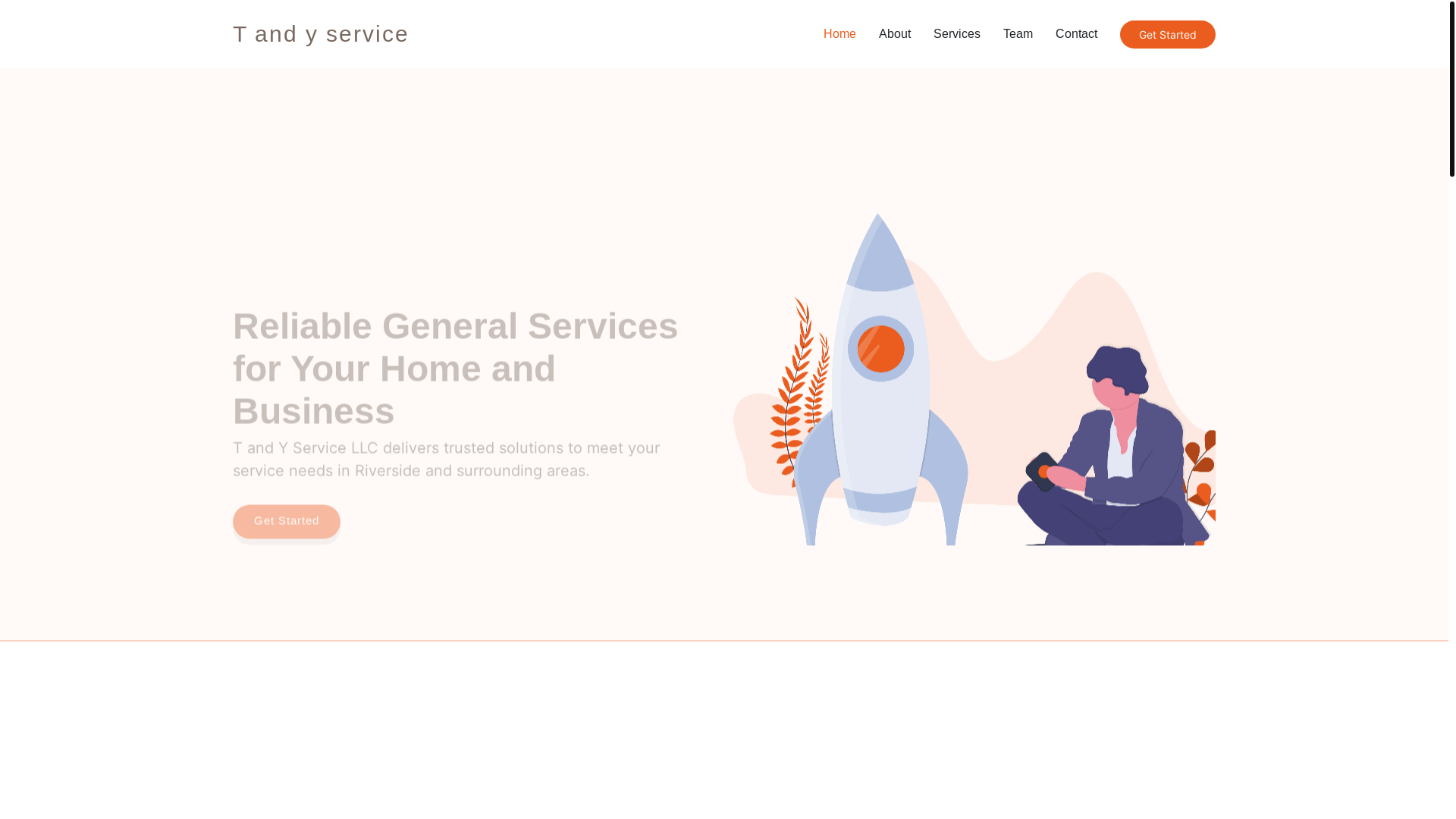website screenshot of https://ty-service.pages.dev/