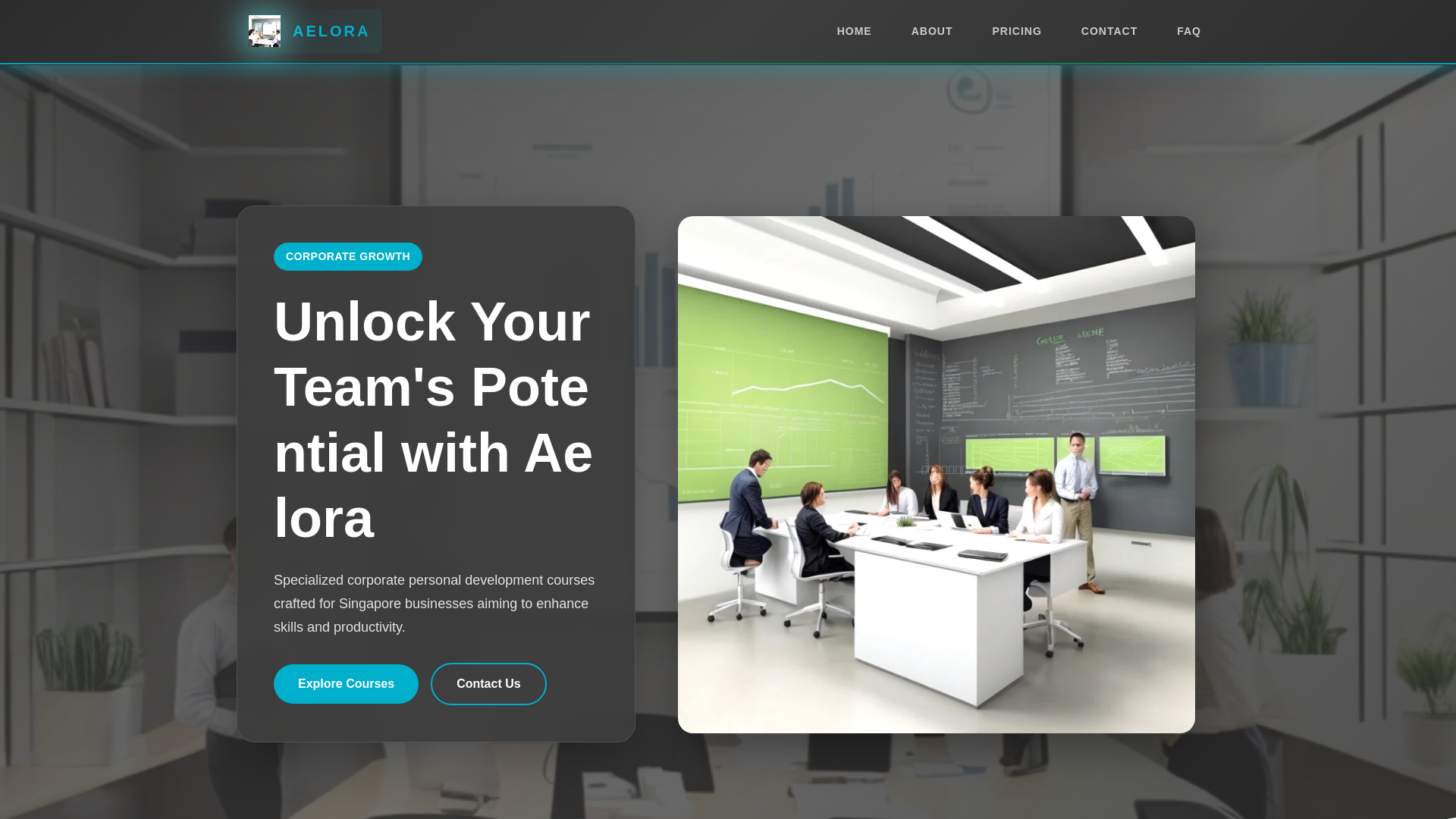 website screenshot of https://ahlora.club/