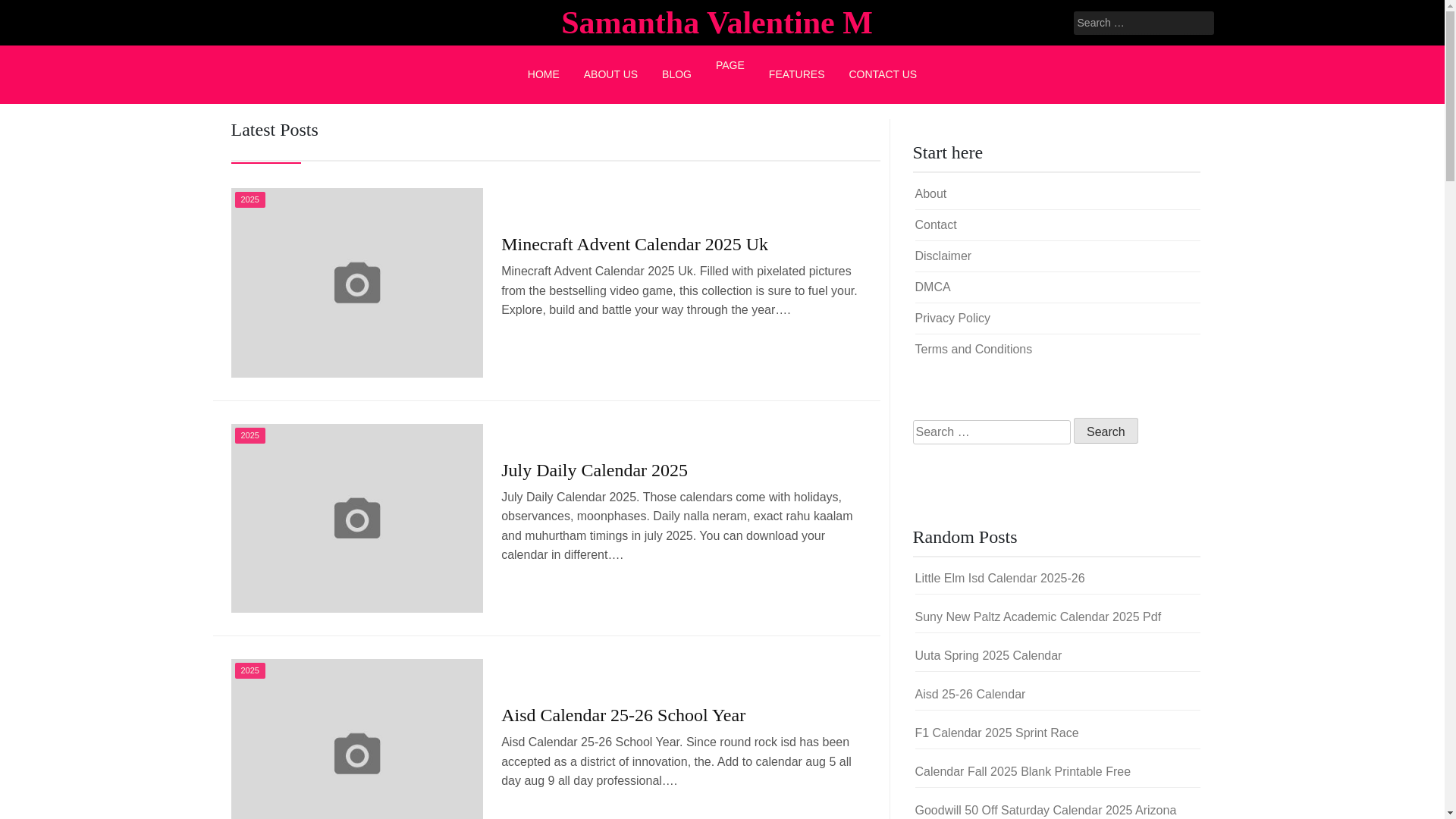website screenshot of https://samanthavalentinem.pages.dev/