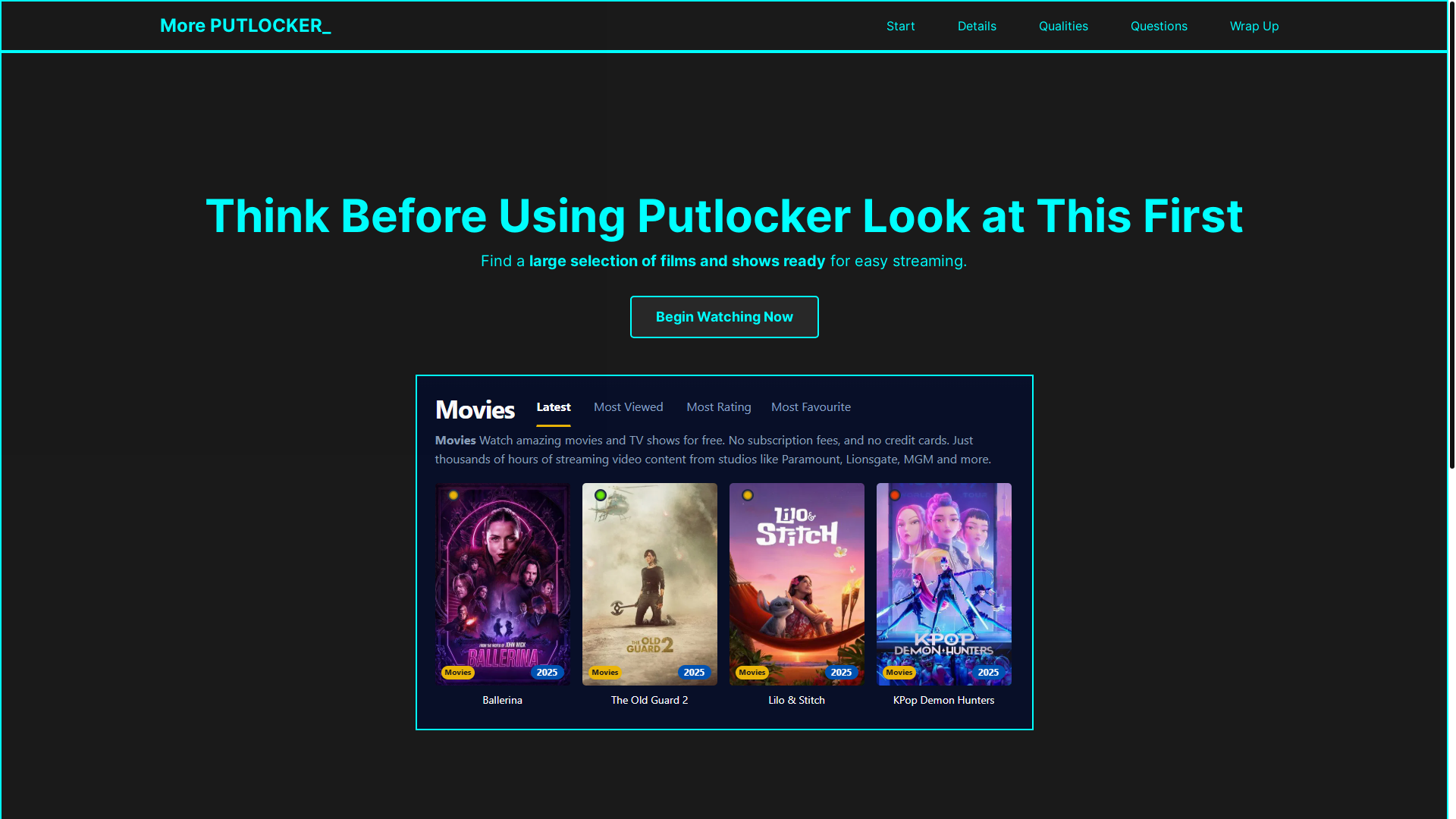 website screenshot of https://putlocker-bh0m.pages.dev/