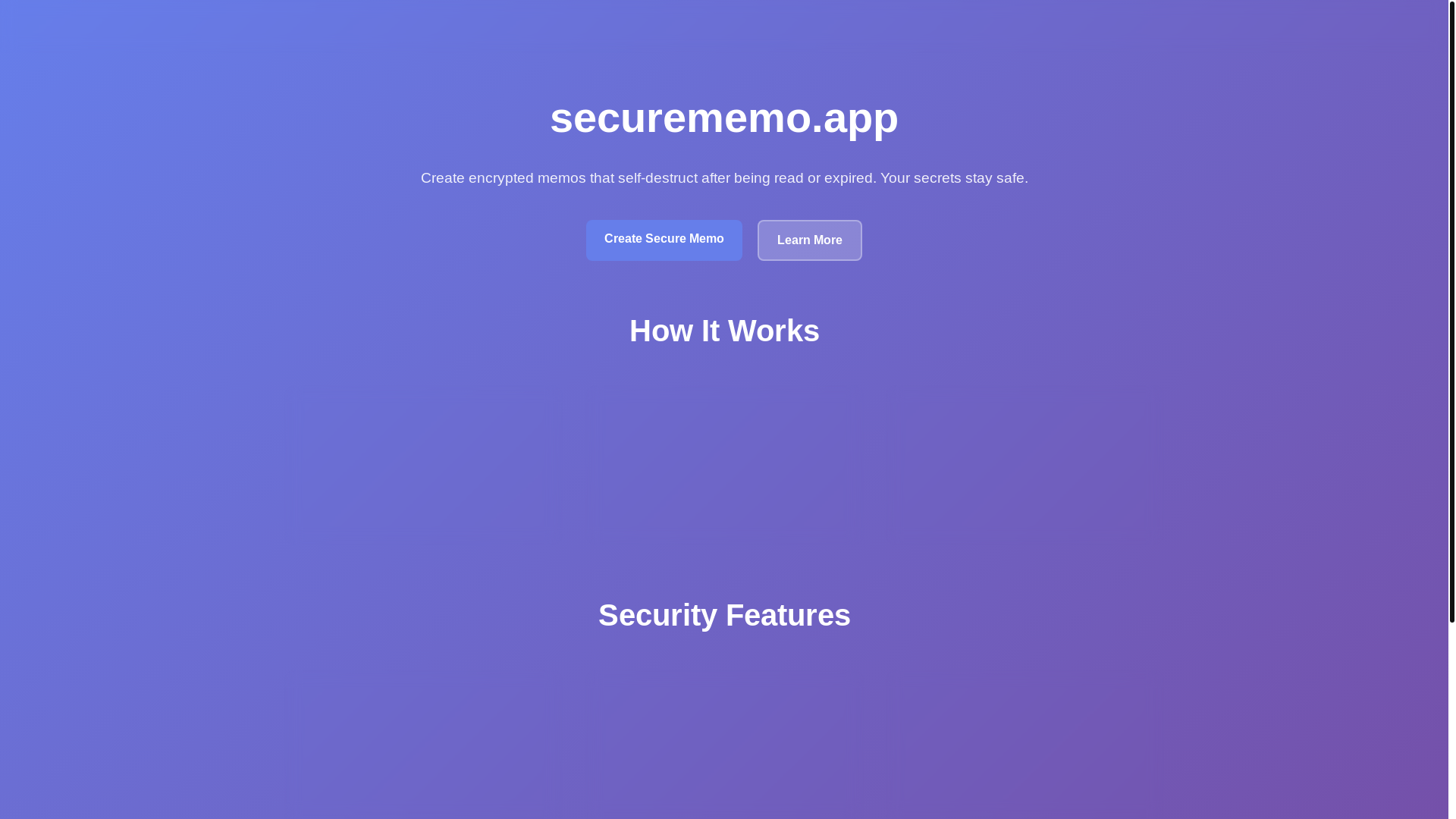 website screenshot of https://securemessages.pages.dev/
