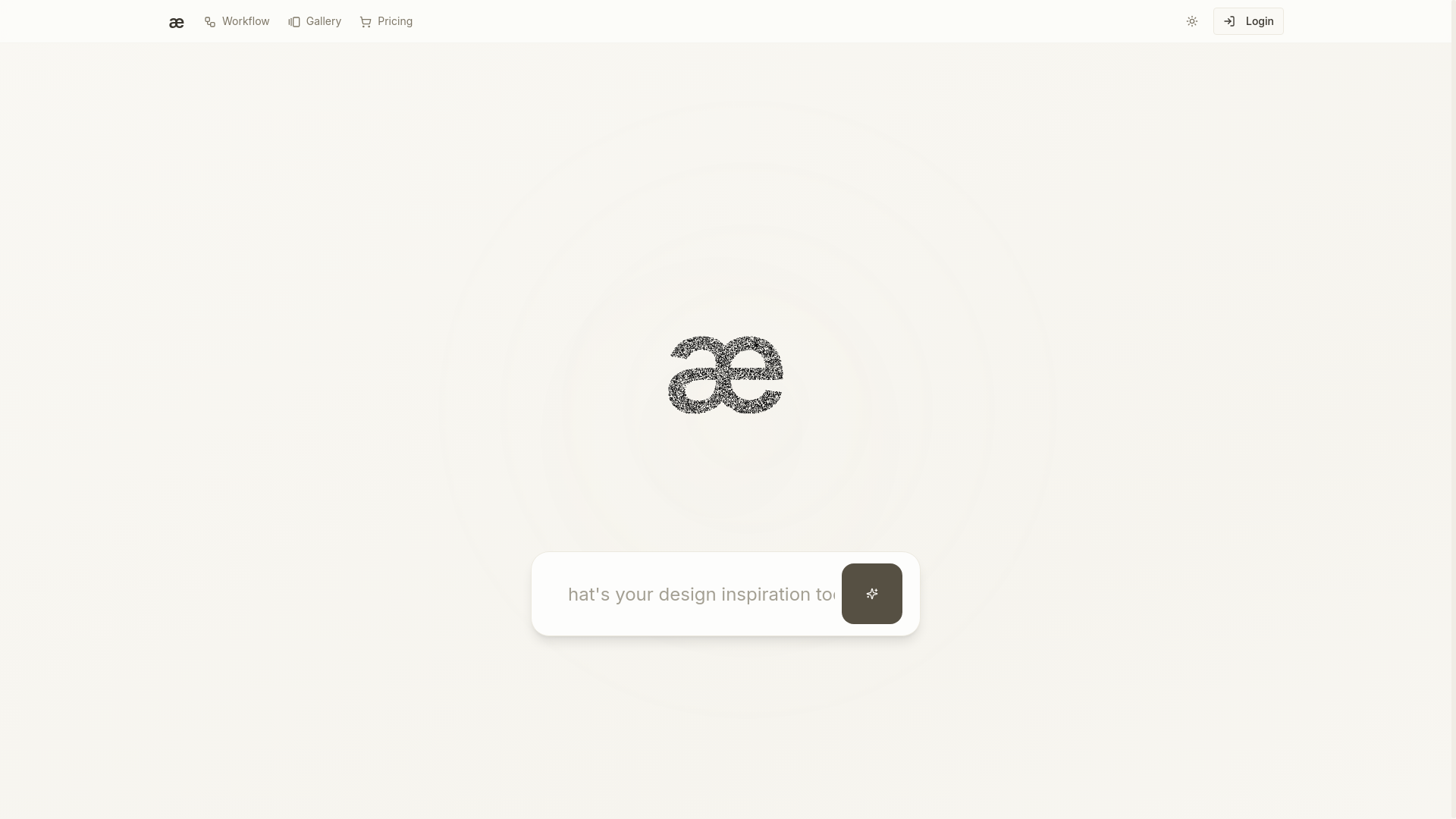 website screenshot of https://aespace.ai/
