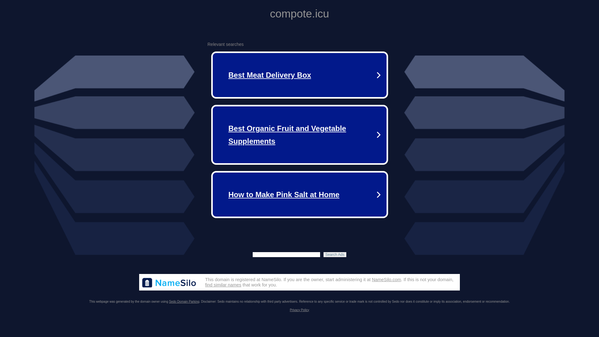 website screenshot of https://compote.icu/